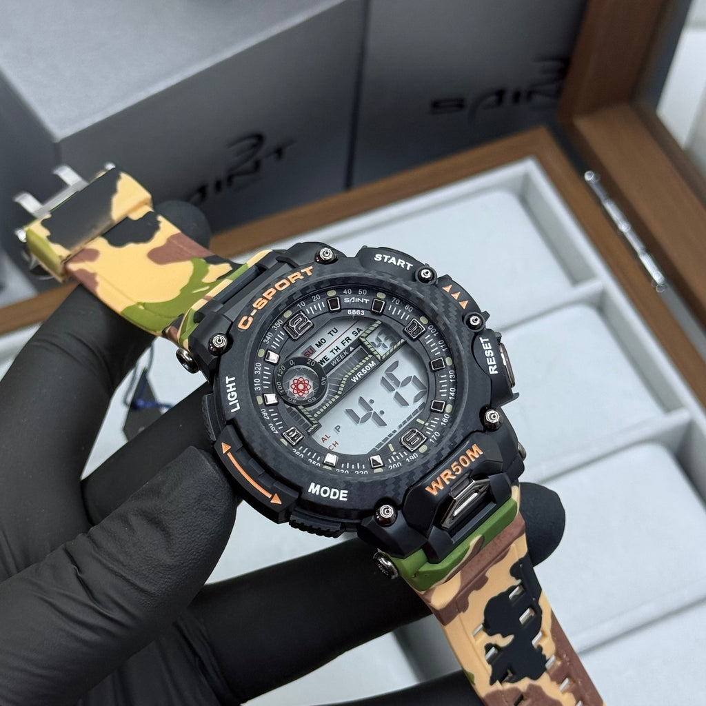 SAINT X G-SHOCK PARA SUMERGIBLE MILITAR HOMBRE REF WR50M-CVN