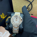 G FOX ORIGINAL x CARTIER PARA DAMA SUMERGIBLE  REF-TORBILLON CUBANO-1251-OR