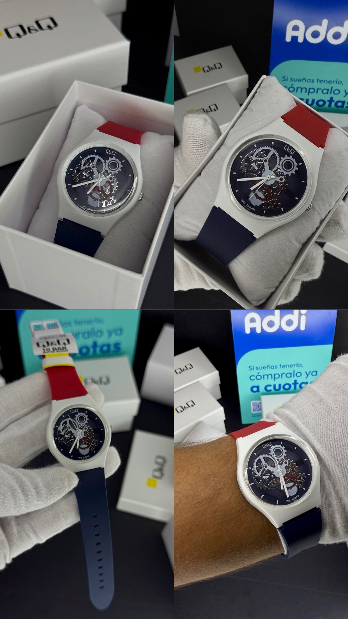 QyQ SUMERGIBLE TIPO SWATCH UNISES ORIGINAL REF-V39A-507VY