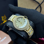 G FOX ORIGINAL x CARTIER PARA DAMA SUMERGIBLE  REF-TORBILLON CUBANO-1251-D