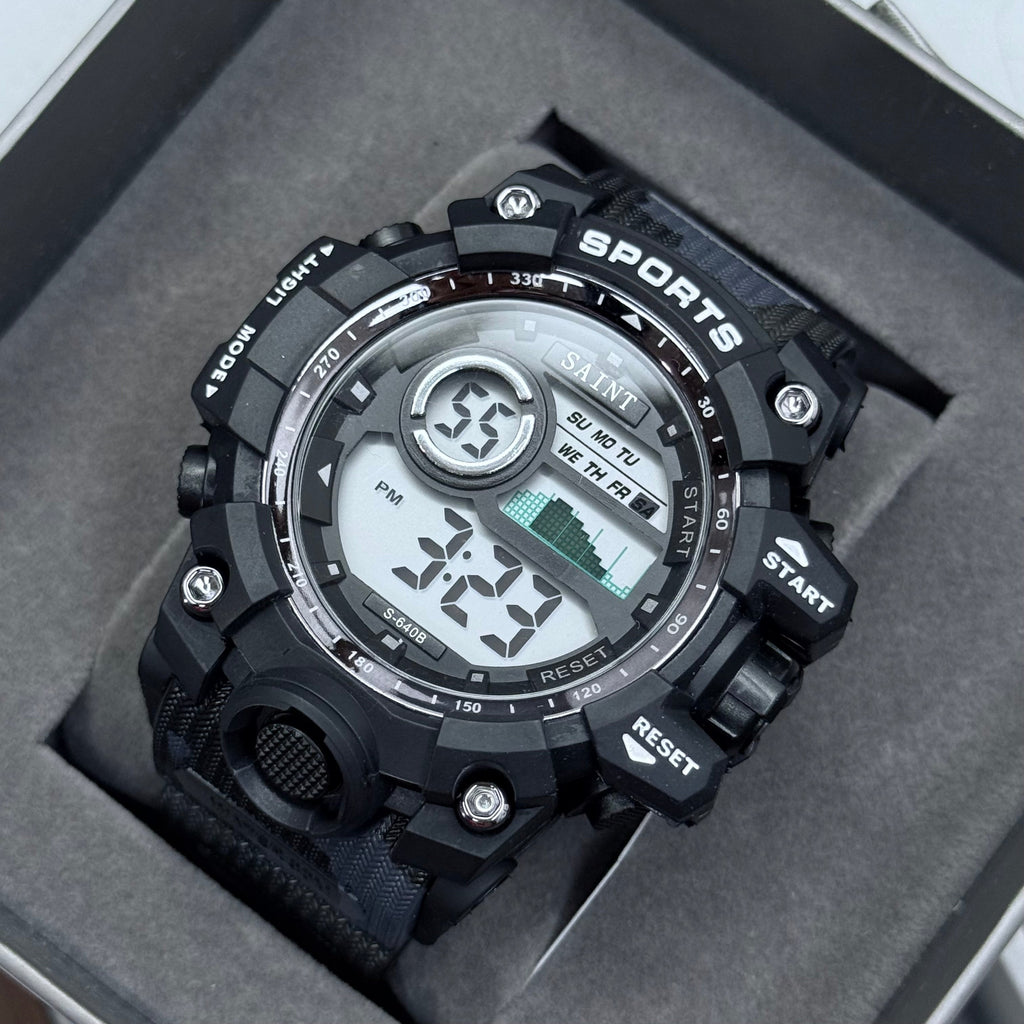 SAINT X G-SHOCK PARA SUMERGIBLE MILITAR HOMBRE REF S640B-GN