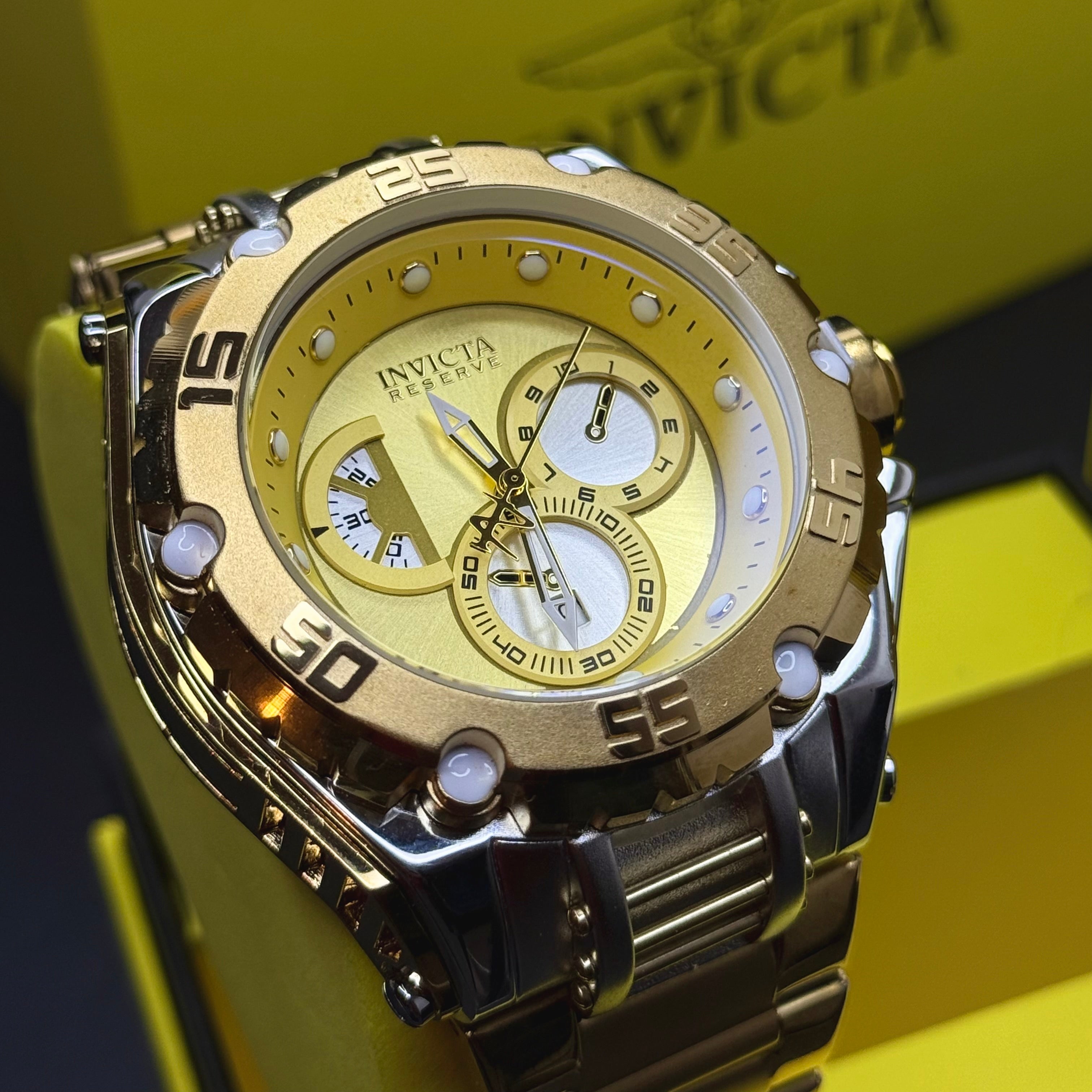 INVICTA BOLT DEUS ACERO PARA HOMBRE REF-D