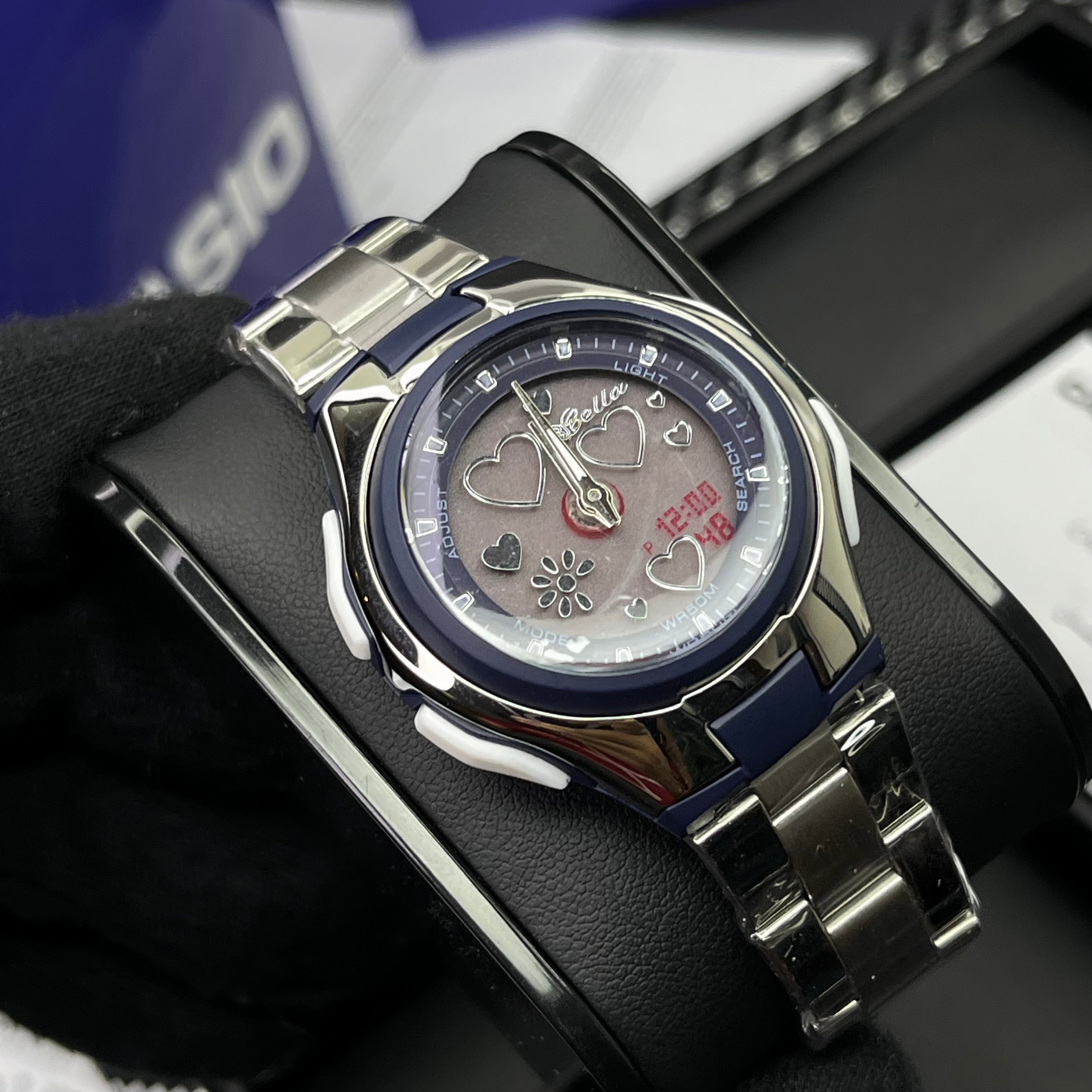 CASIO DOBLE HORA PARA DAMA REF-PA