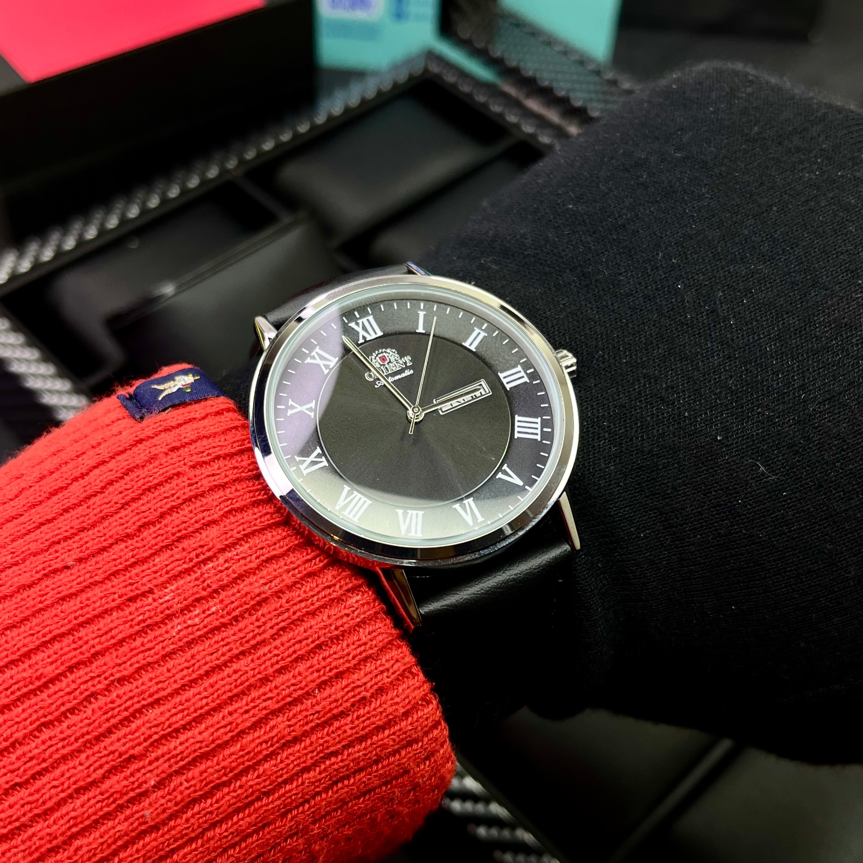 ORIENT ROMANO DOBLE CALENDARIO PARA HOMBRE REF-NP