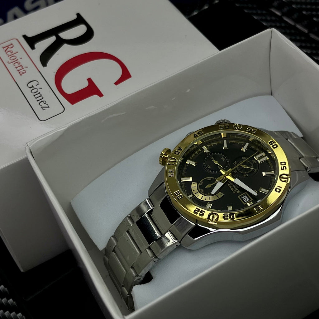 CASIO EDIFICE EFR 558  FUNCIONAL PARA HOMBRE REF-BN