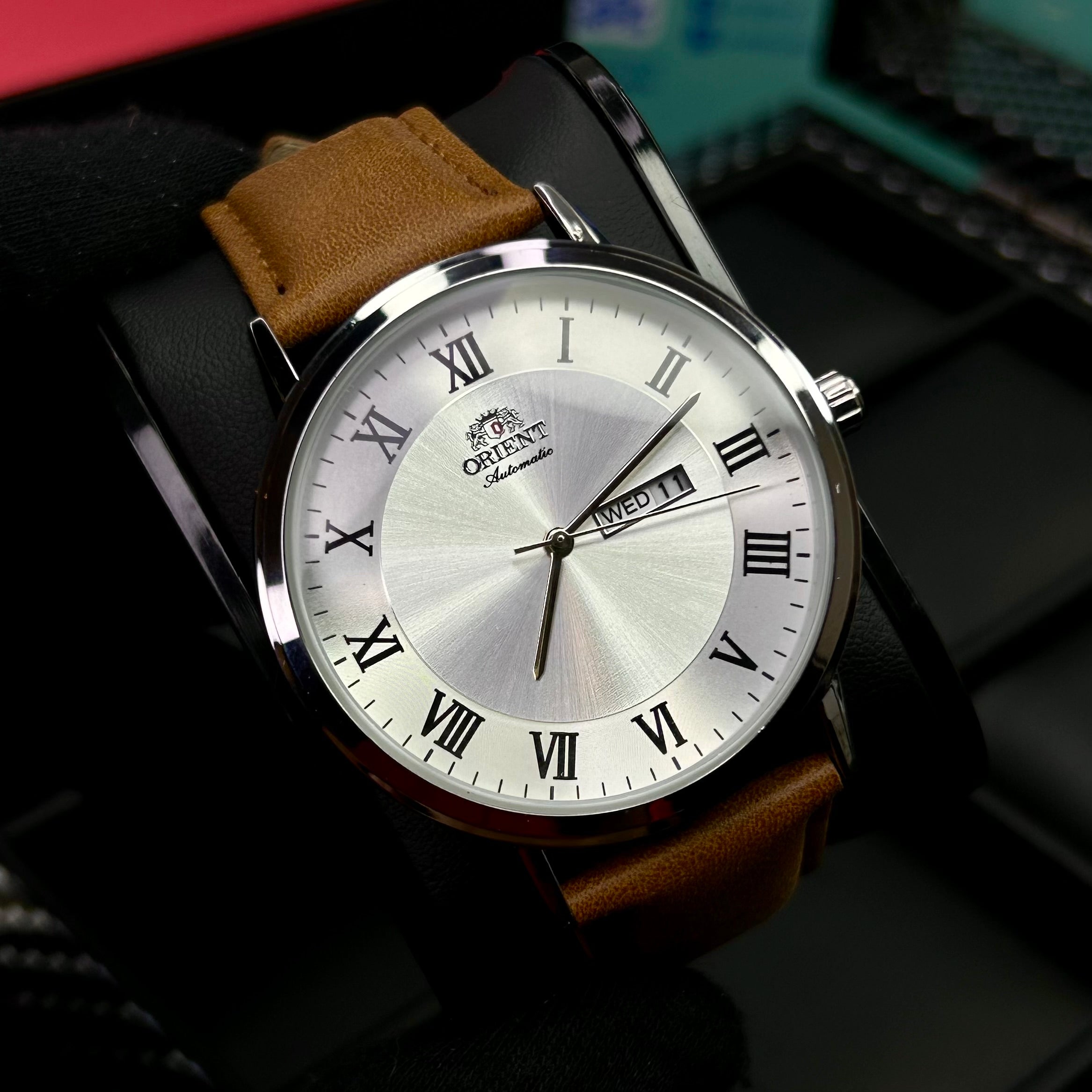 ORIENT ROMANO DOBLE CALENDARIO PARA HOMBRE REF-CP