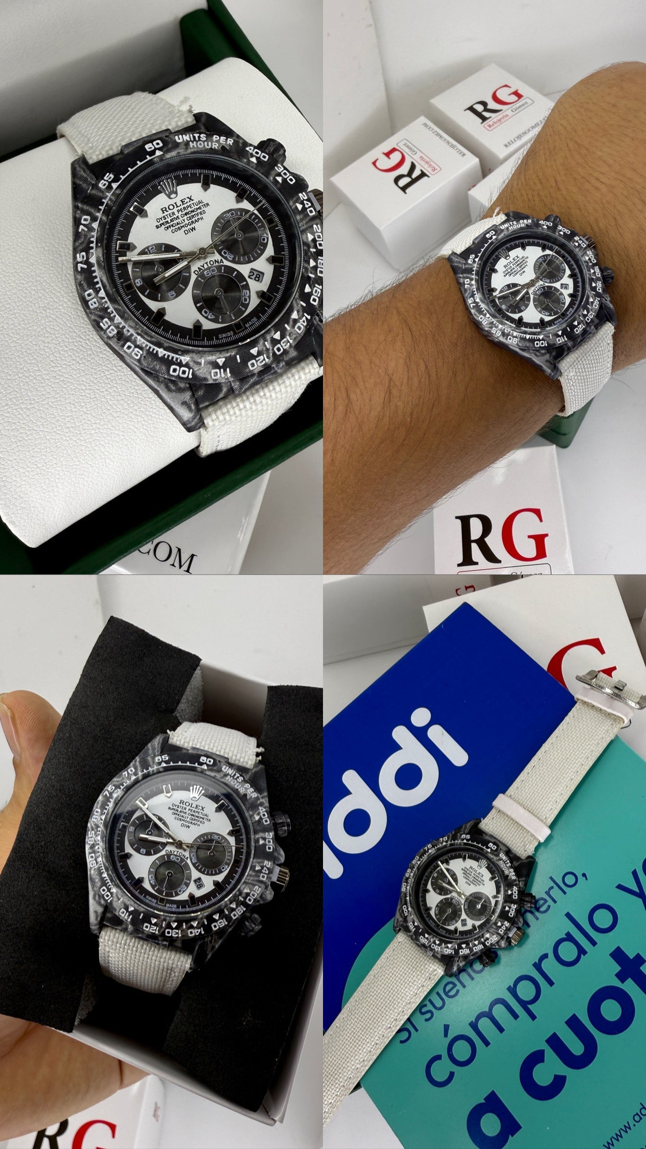 RLX DAYTONA LONA PARA HOMBRE REF-B