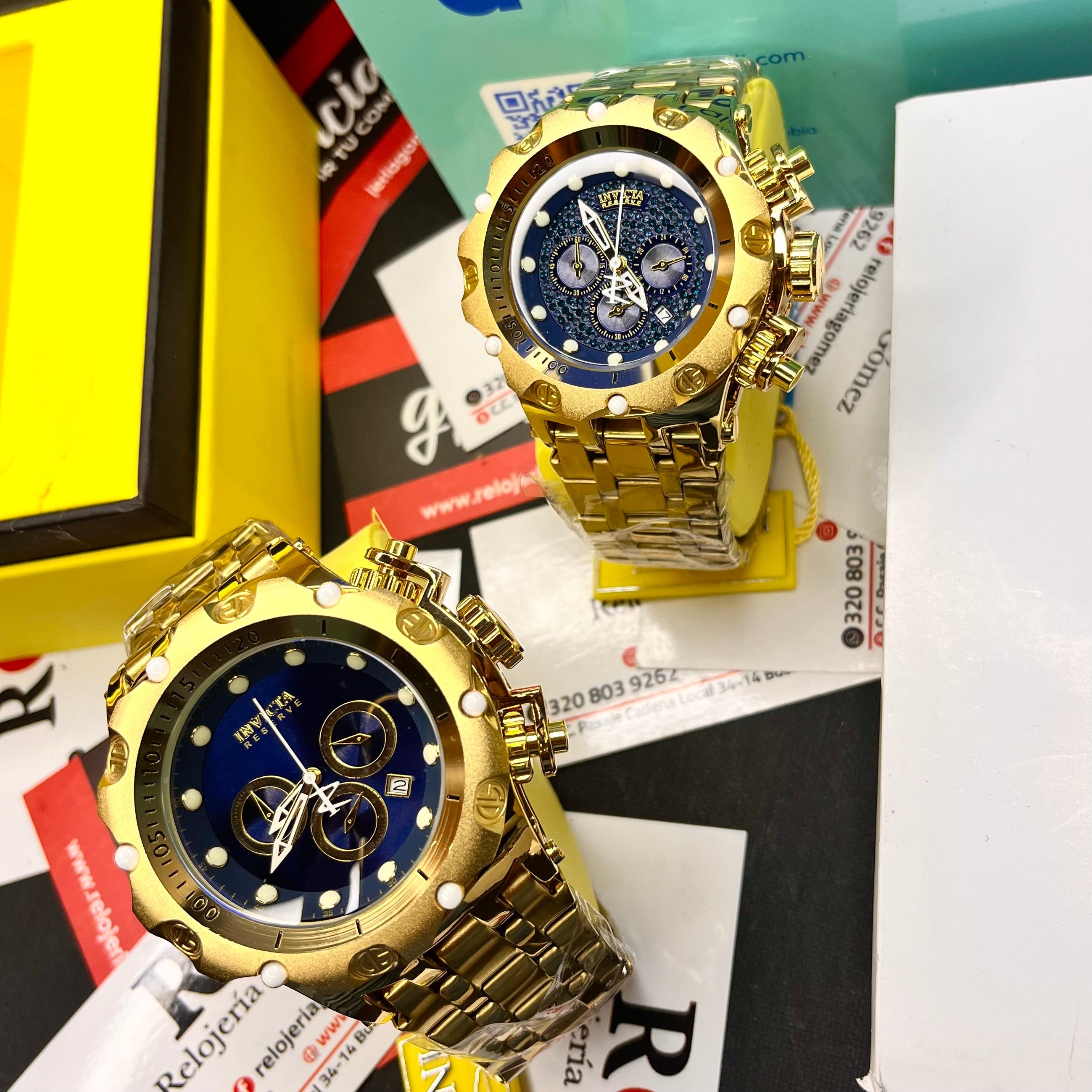 PAREJA DE INVICTA VENOM FUNCIONAL REF-DA