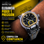 INVICTA BOLT ZEUS GUAYA ACERO PARA HOMBRE REF-BN