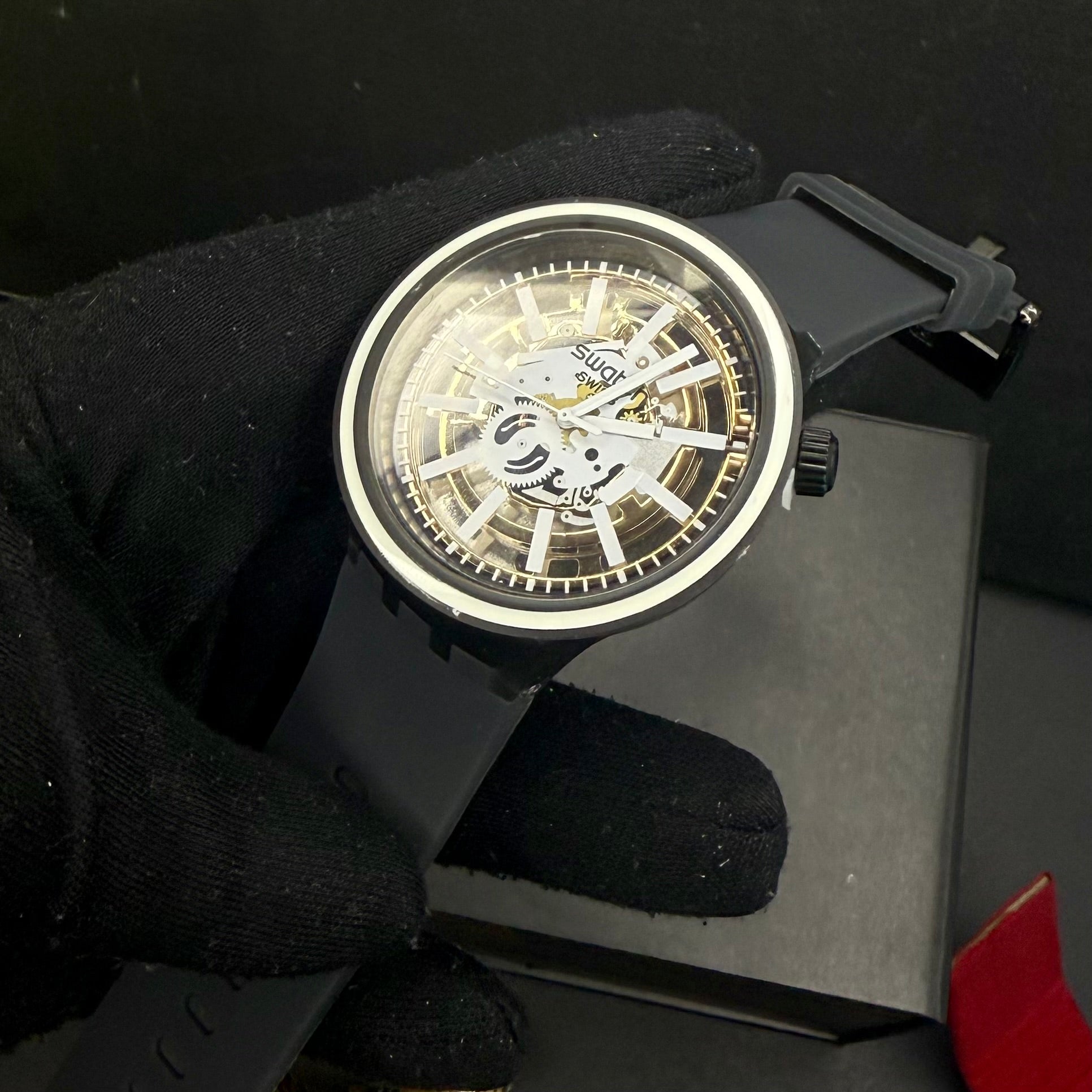 SWATCH SB0 NEGRO PARA HOMBRE REF-NBB