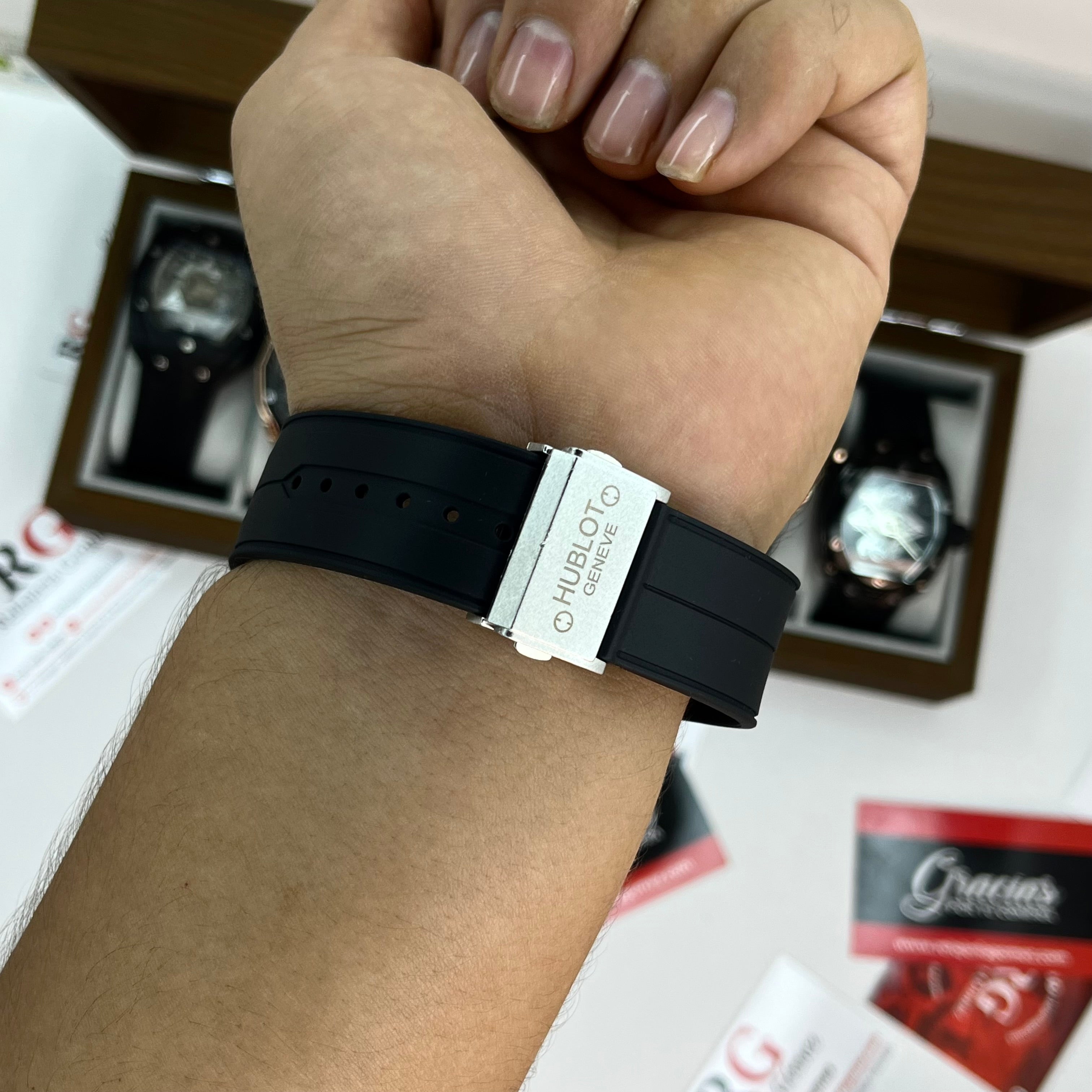 HUBLOT DIAMANTE PARA HOMBRE REF-NP