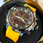 G FOX ORIGINAL DOBLE HORA POR INVICTA SUMERGIBLE PARA HOMBRE REF-1976G1-A