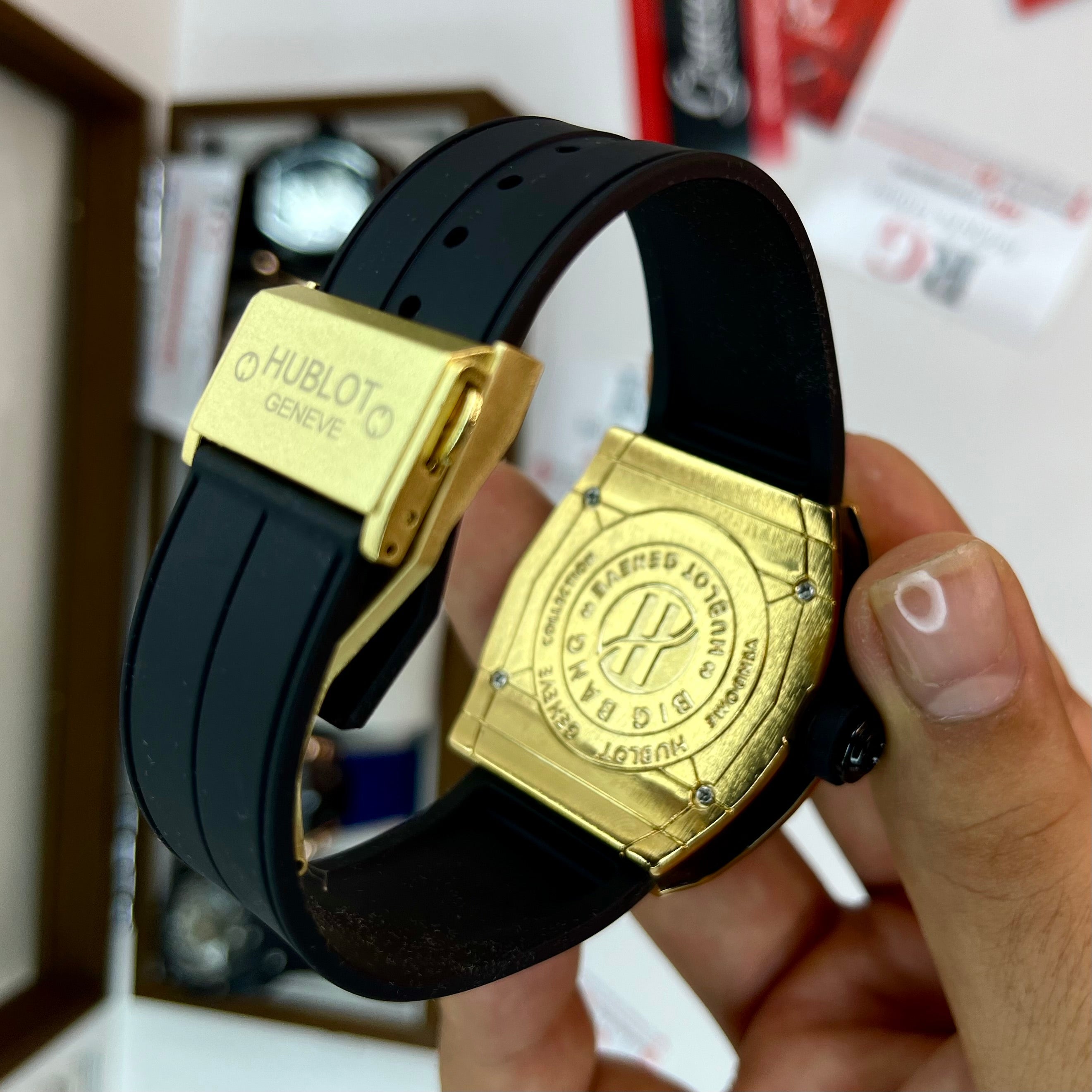 HUBLOT DIAMANTE PARA HOMBRE REF-ND