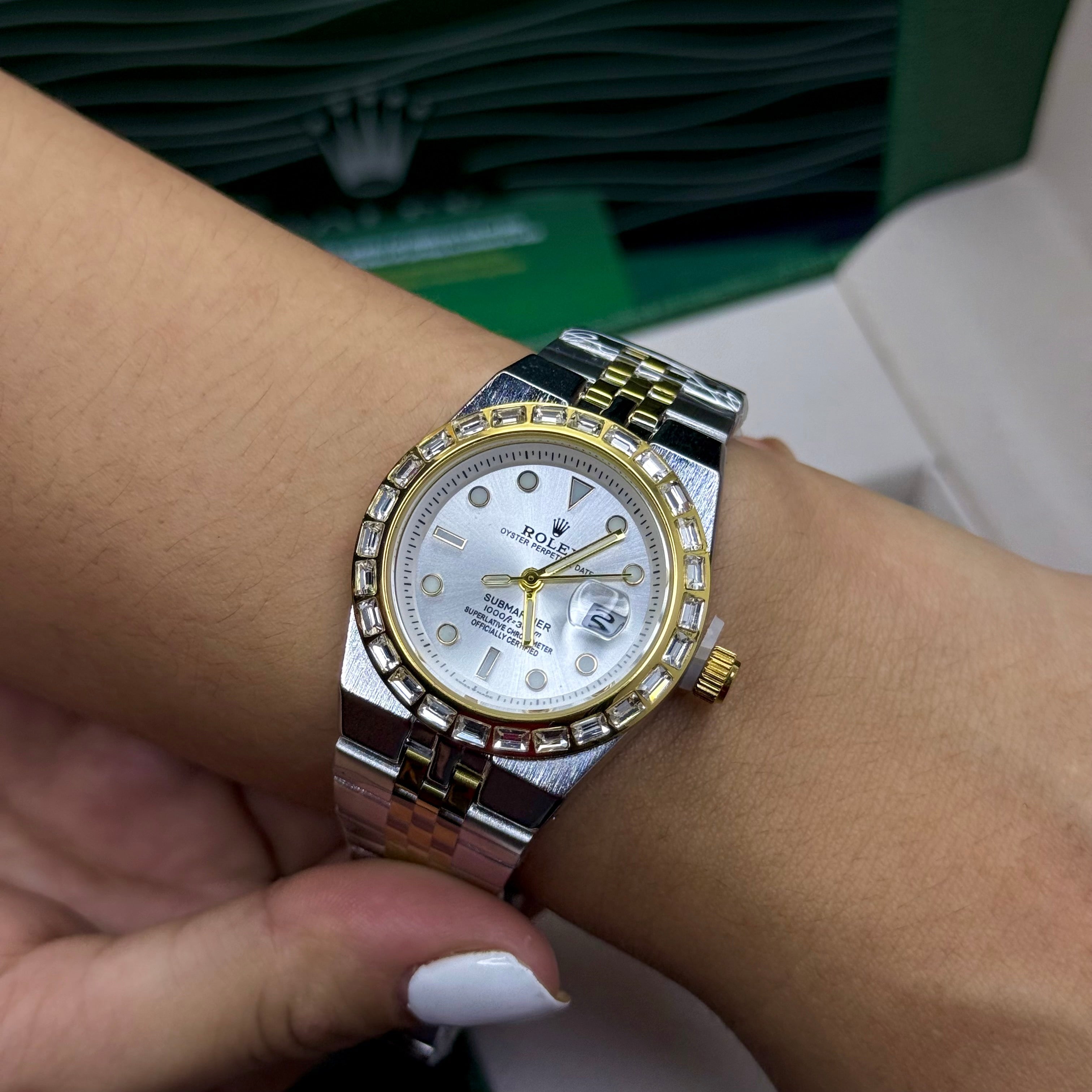 RLX OYSTER PERPETUAL DATE PARA MUJER REF-BB