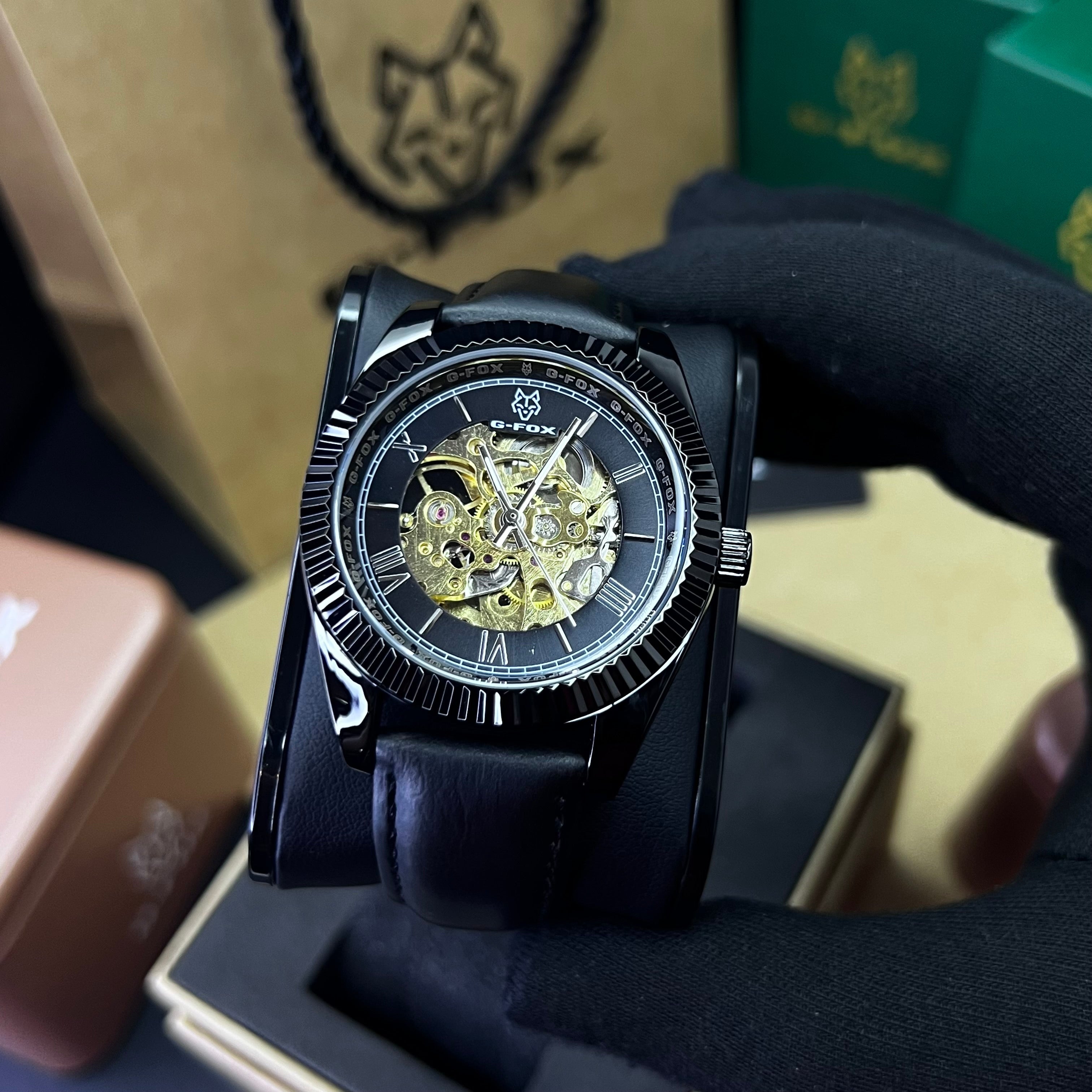 G FOX ORIGINAL x RLX SUMERGIBLE PARA HOMBRE AUTOMATICO REF-PRESIDENT 22013-NN