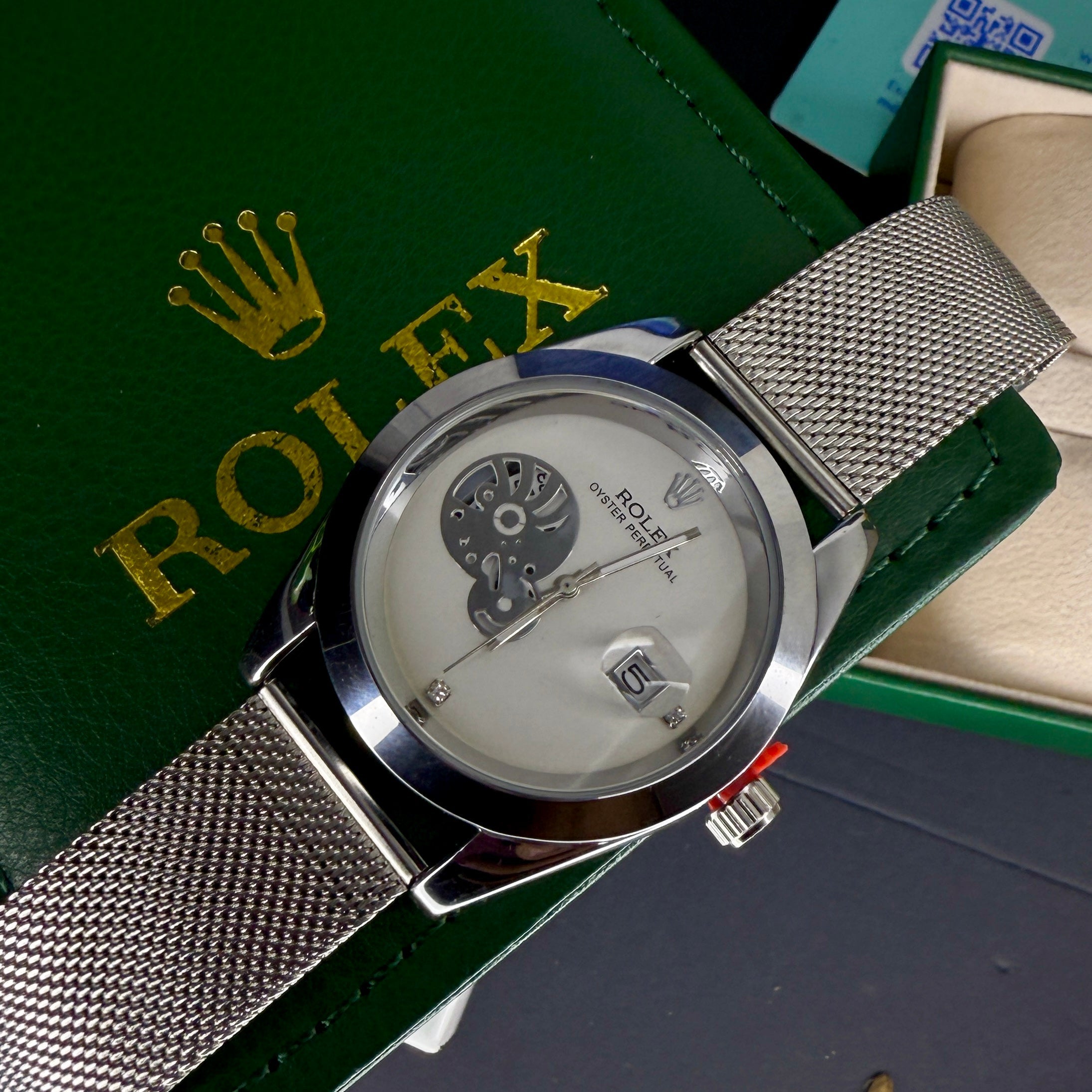 RLX DAY DATE MALLA PARA HOMBRE - REF-PB