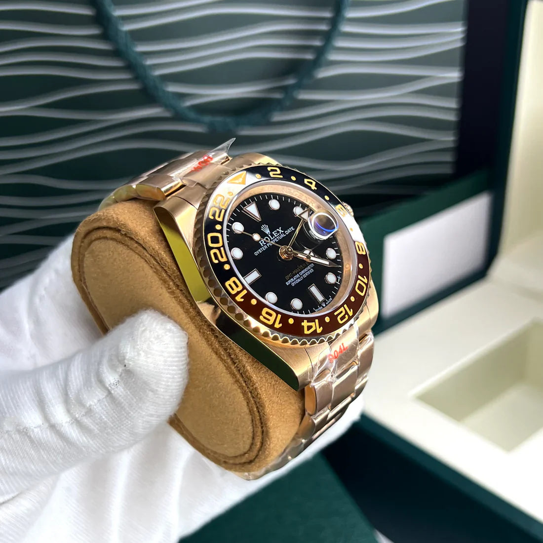 RLX GMT CHOCOLATE LUXURY AUTOMATICO