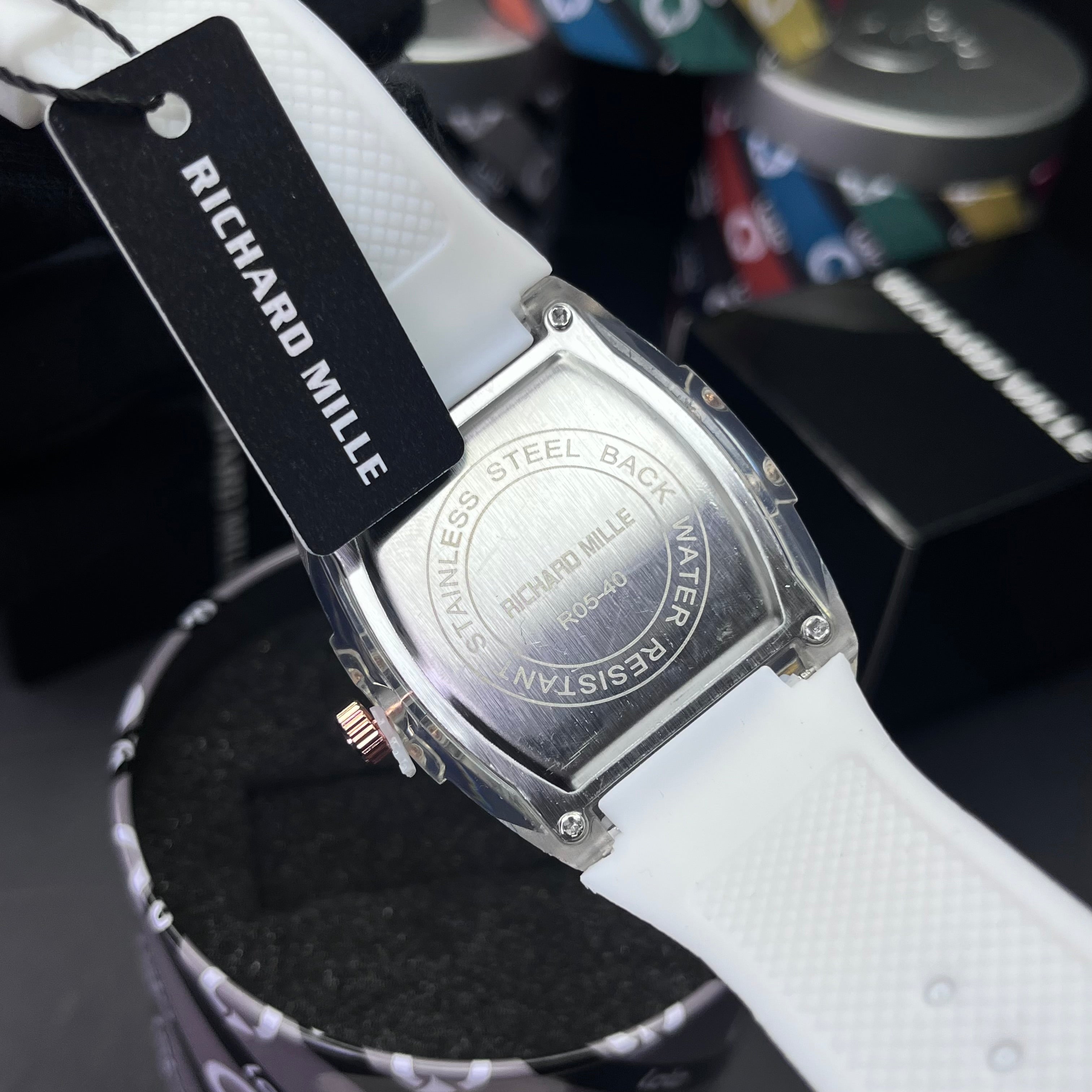 RICHARD MILLER EDICION  TRANSPARENTE PARA HOMBRE REF-BOR