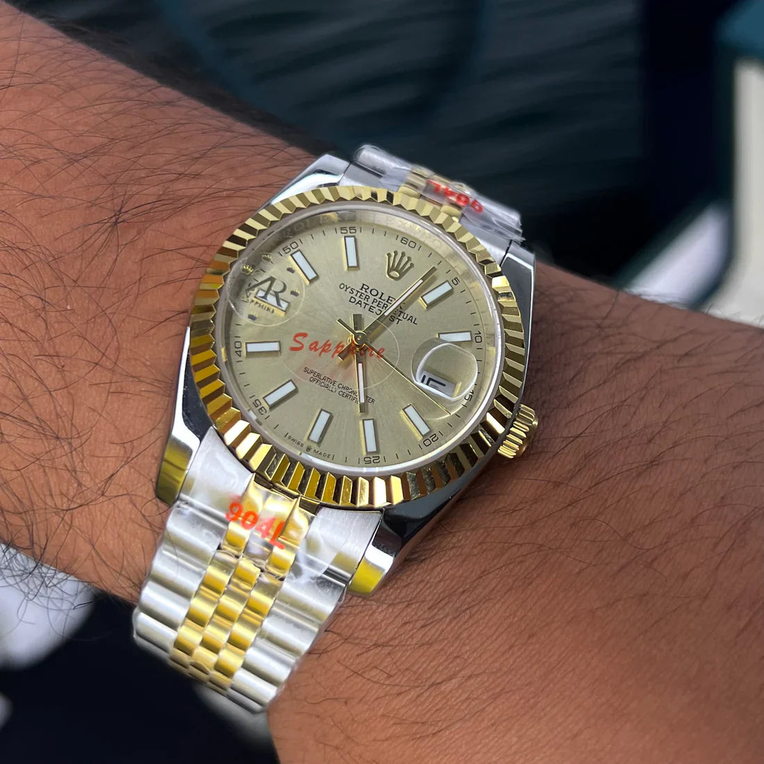 RLX DATEJUST LUXURY AUTOMATICO