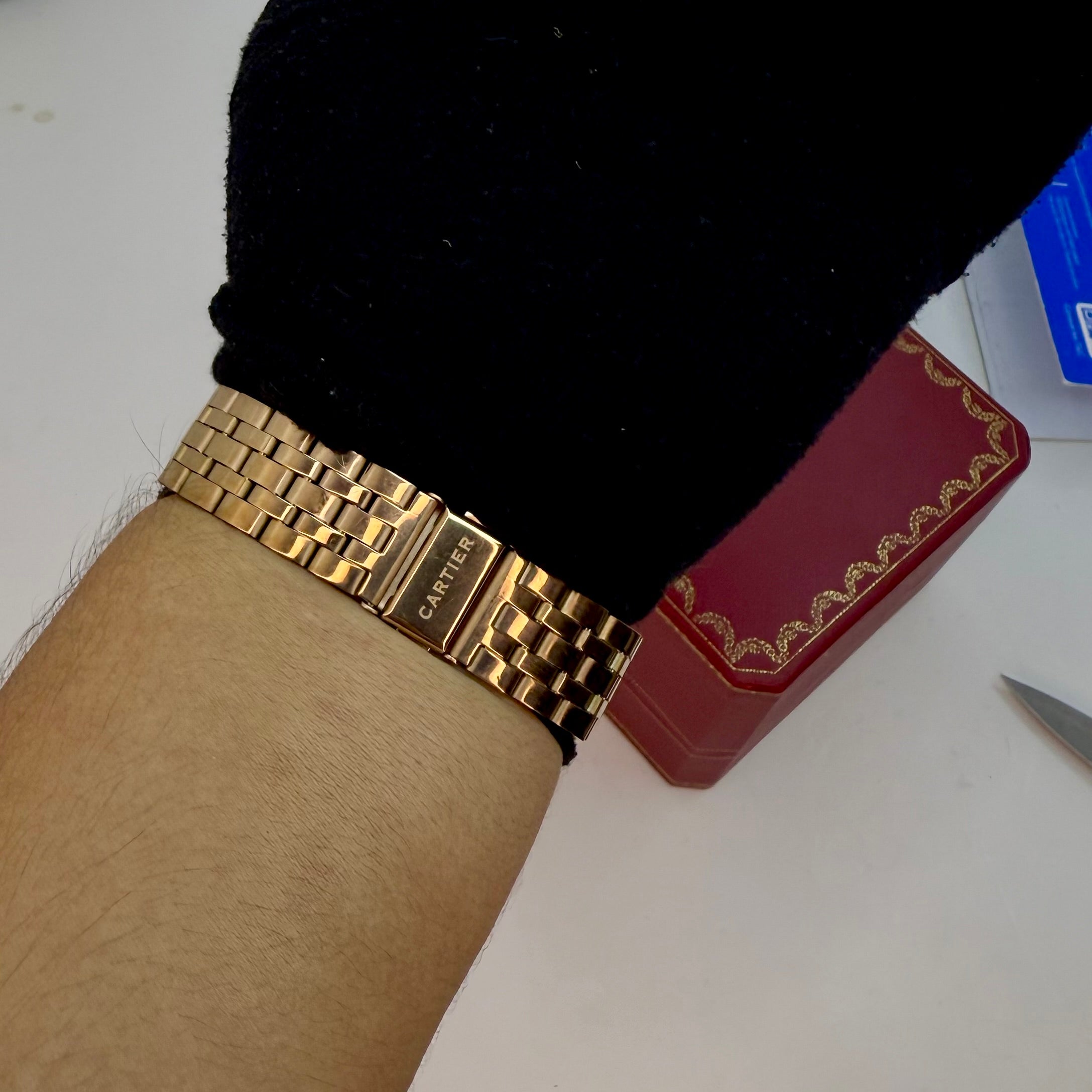 CARTIER DO SANTOS TRIZADO PARA HOMBRE REF-ORB