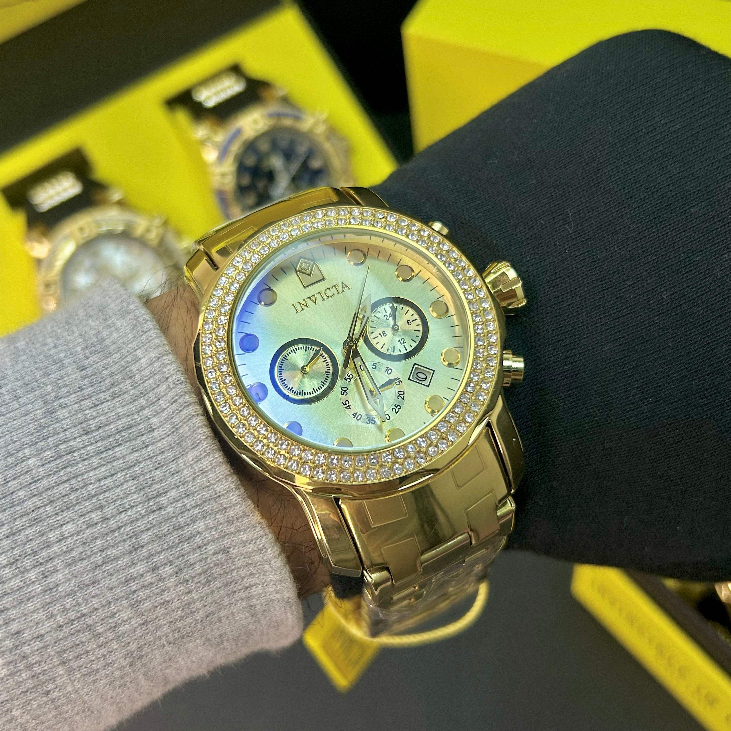 INVICTA PRO DIVER FUNCIONAL DIAMONT PARA HOMBRE REF-DB