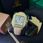 G FOX ORIGINAL x CARTIER PARA DAMA SUMERGIBLE  REF-SANTOS CUBANO-1264-B