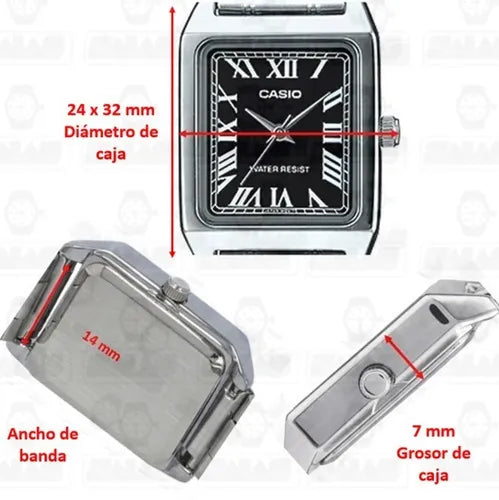 CASIO ORIGINAL PARA DAMA REF-LTP-V007-1B