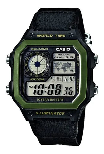 CASIO ORIGINAL PARA HOMBRE REF-AE-1200WH-1B