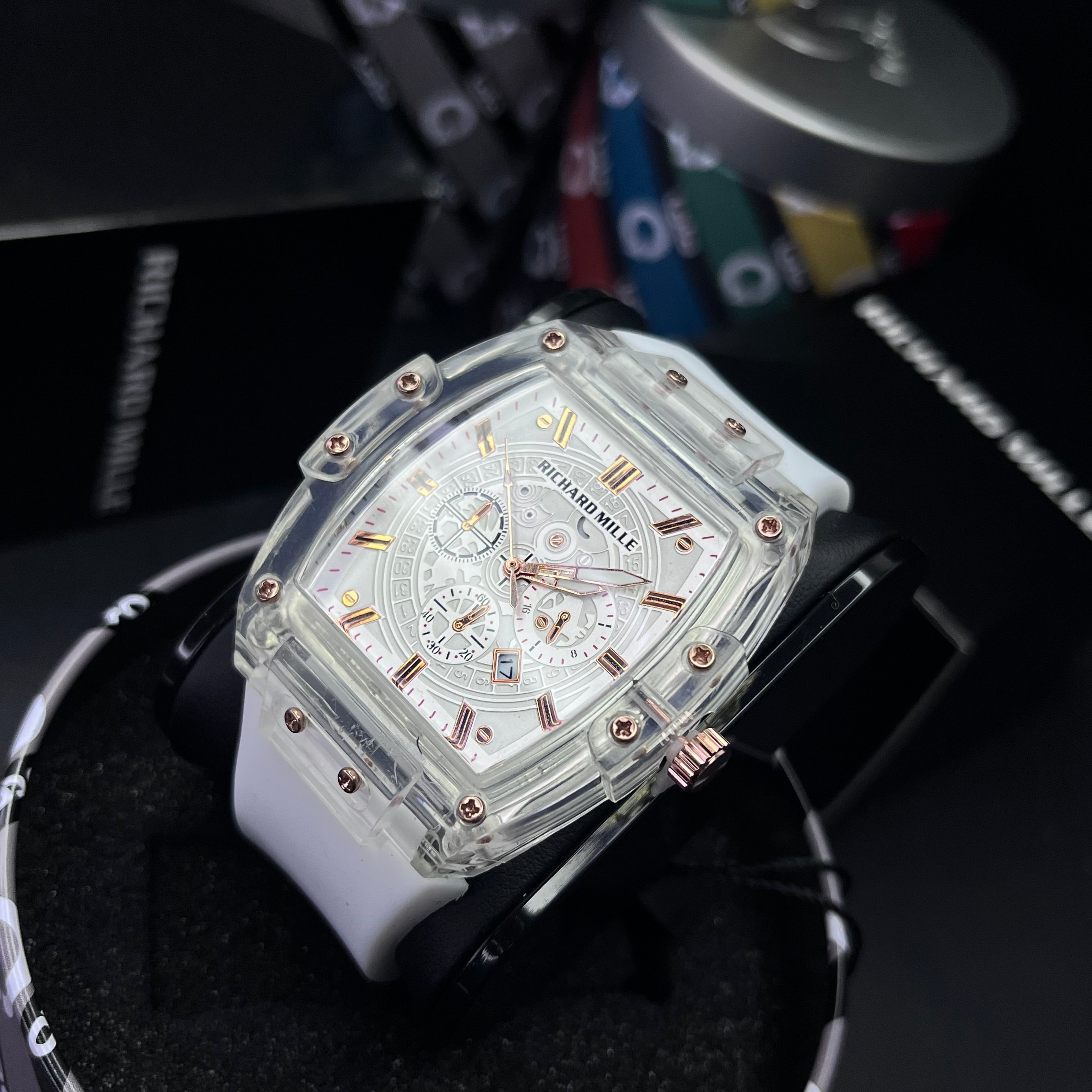 RICHARD MILLER EDICION  TRANSPARENTE PARA HOMBRE REF-BOR