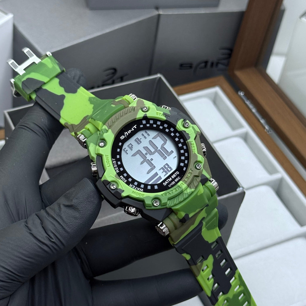 SAINT X G-SHOCK PARA SUMERGIBLE MILITAR HOMBRE REF 6870-NVC