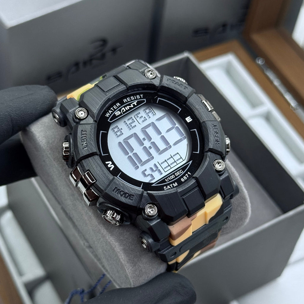 SAINT X G-SHOCK PARA SUMERGIBLE MILITAR HOMBRE REF 6871-CN