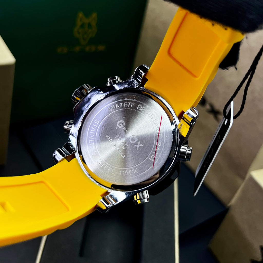 G FOX ORIGINAL DOBLE HORA POR INVICTA SUMERGIBLE PARA HOMBRE REF-1976G2-A