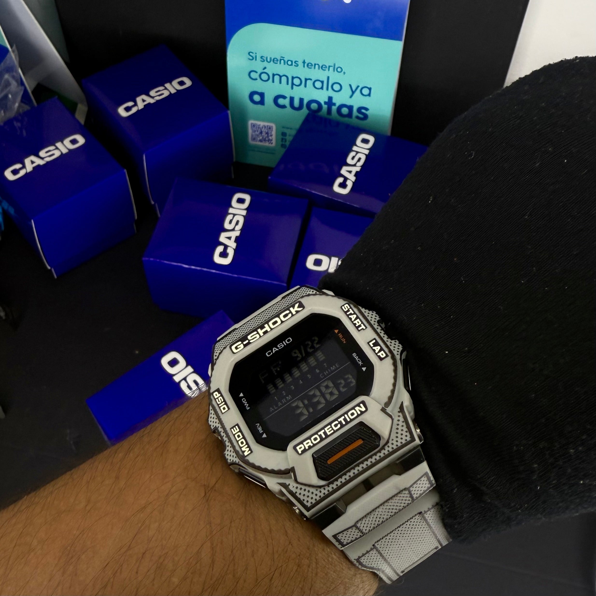 CASIO G-SHOCK PARA HOMBRE REF-GBD200-G