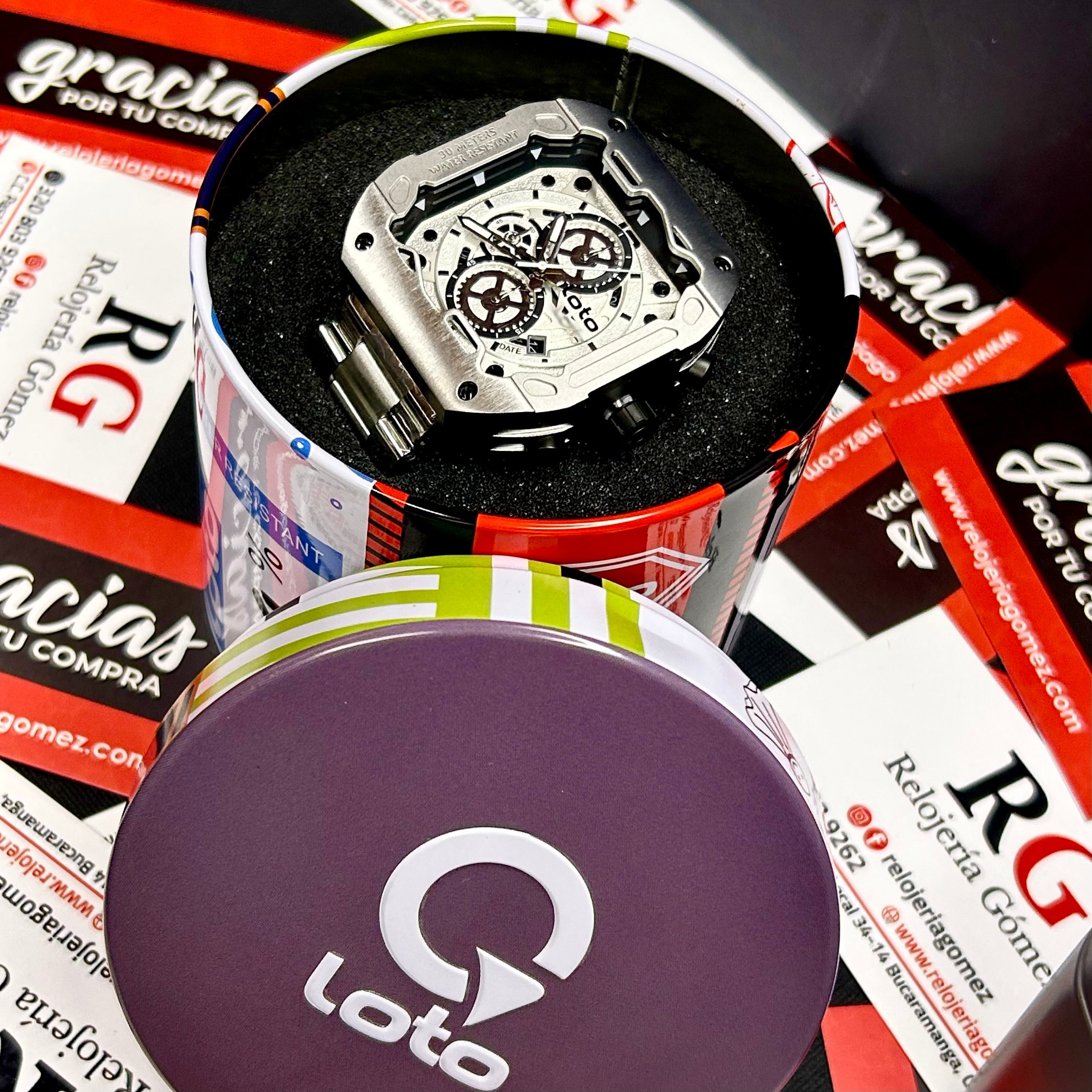 LOTO ORIGINAL CRONOGRAFO REF-LT2535-P