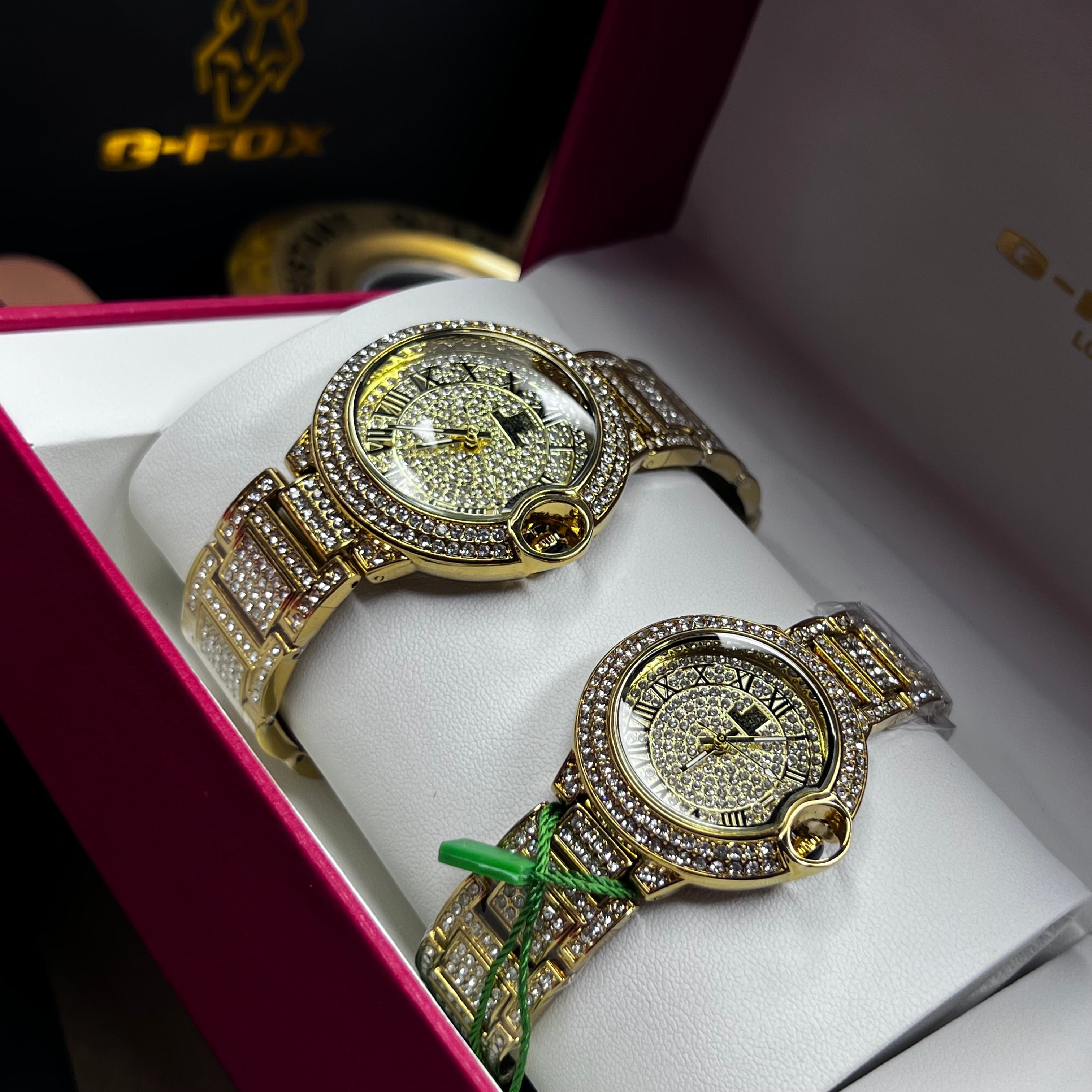 PAREJA G FOX ORIGINAL x CARTIER SUMERGIBLE  REF-TORBILLON CUBANO-1251-D