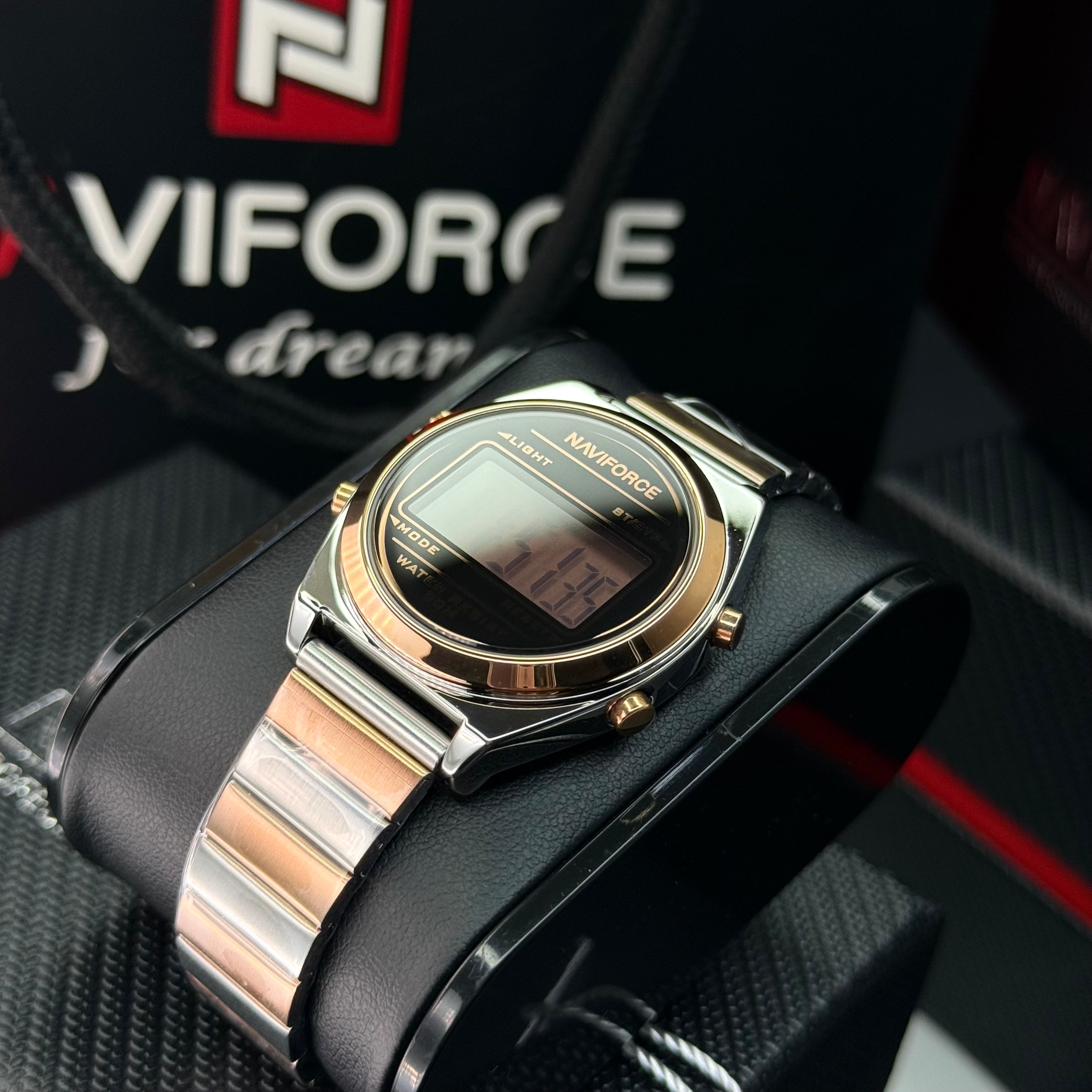 NAVIFORCE X CASIO ORIGINAL PARA DAMA REF NF5066-BOR