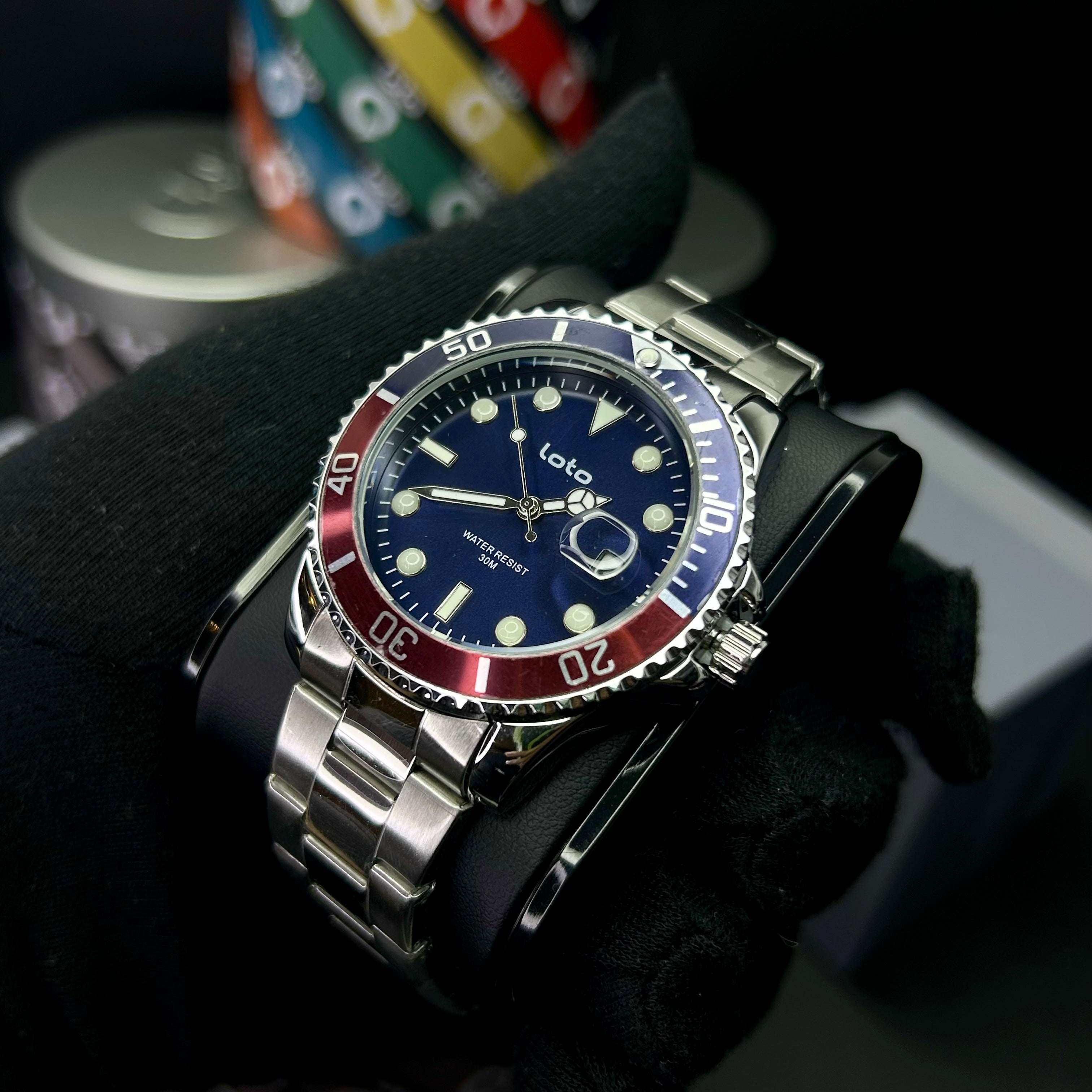 LOTO ORIGINAL X RLX SUMERGIBLE PARA HOMBRE REF SUBMARINE 2526-PA