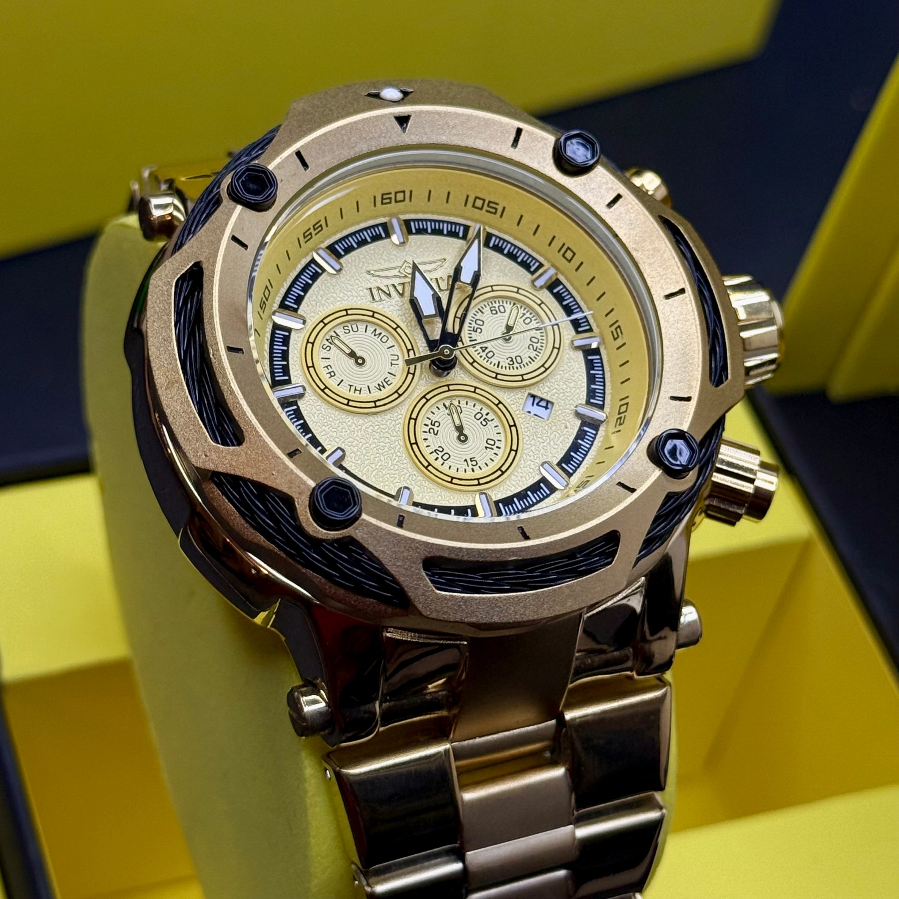 INVICTA BOLT RESERVE ACERO PARA HOMBRE REF-D