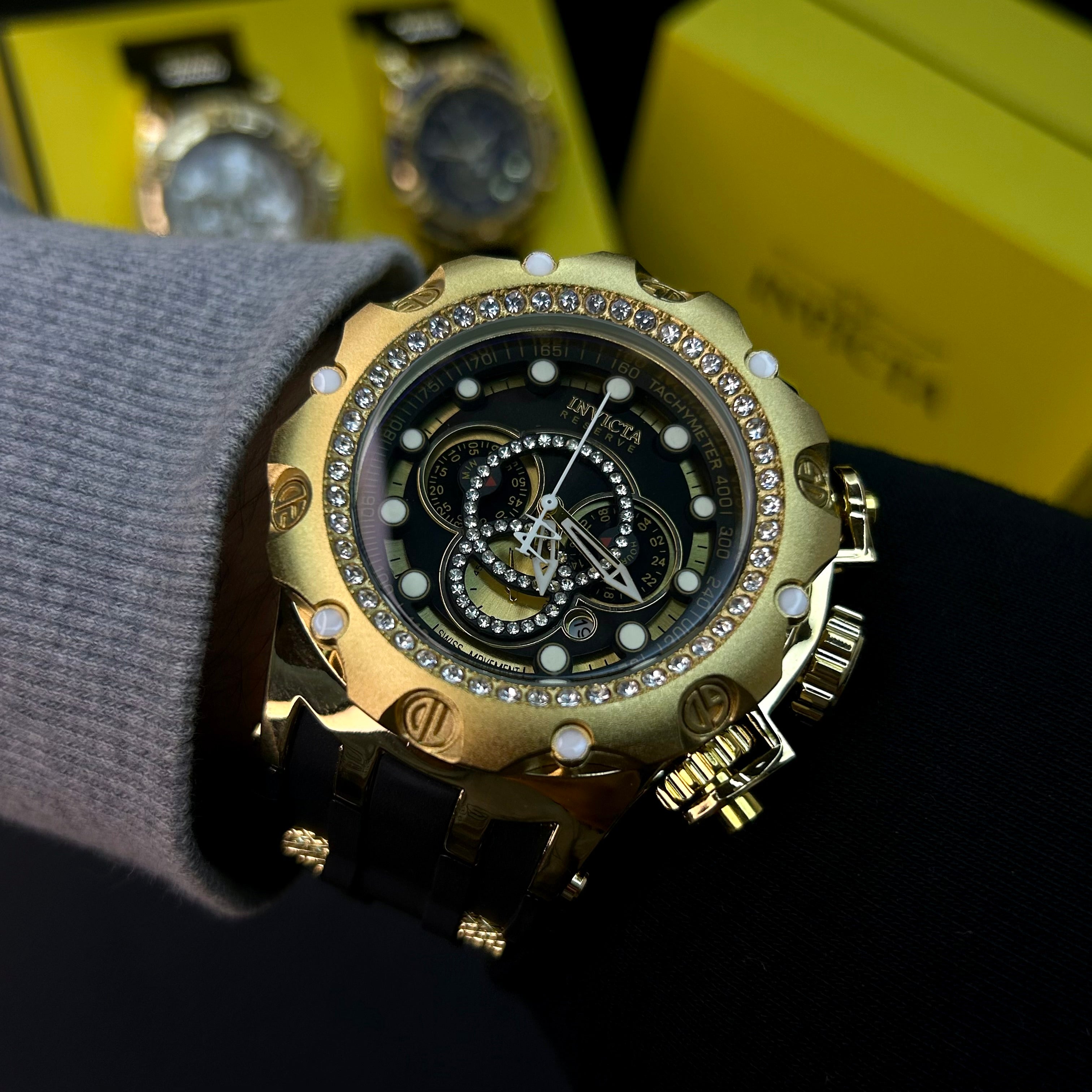 INVICTA FUNCIONAL VENOM UNISEX  HOMBRE Y DAMA TAMAÑO 43MM REF-NN