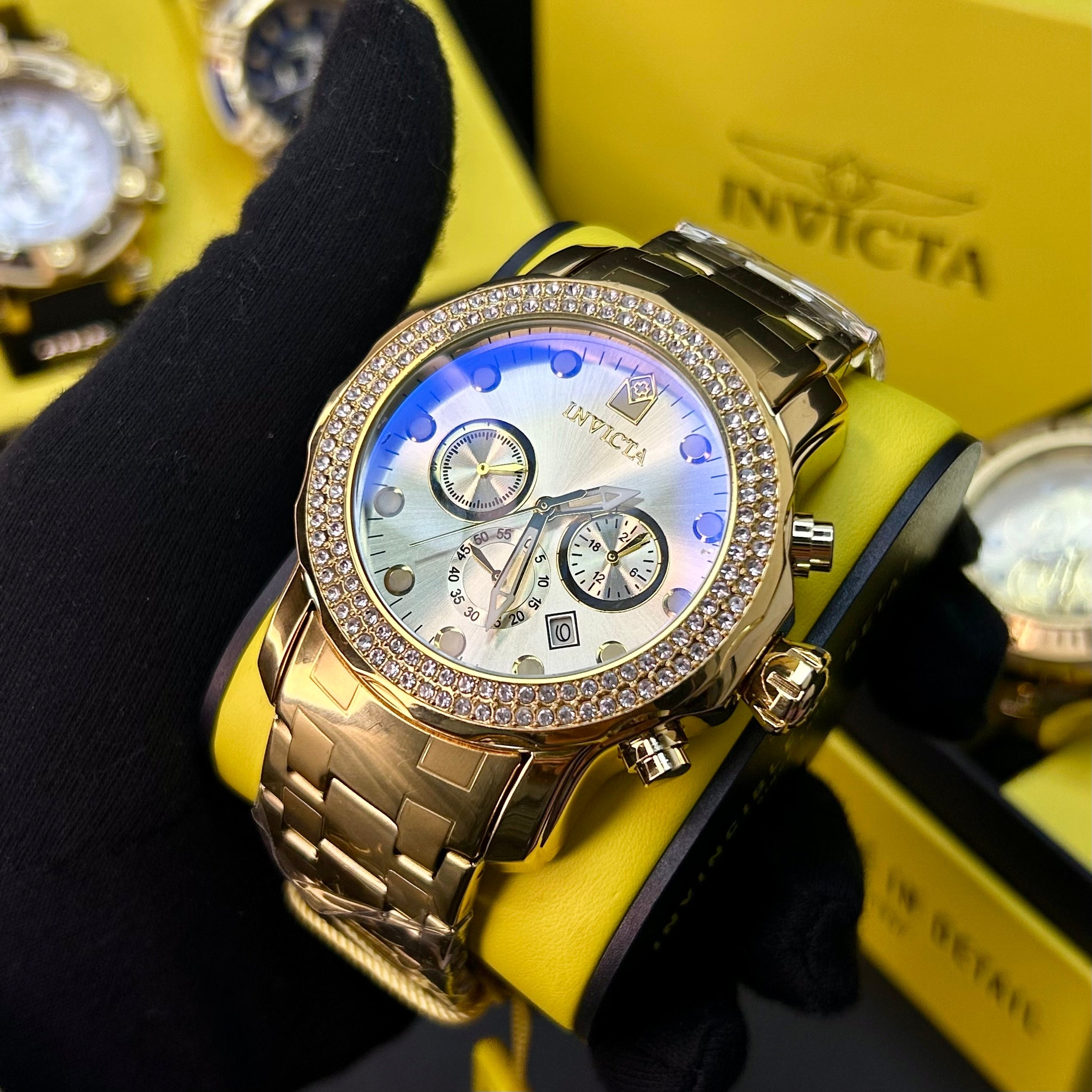 INVICTA PRO DIVER FUNCIONAL DIAMONT PARA HOMBRE REF-DB