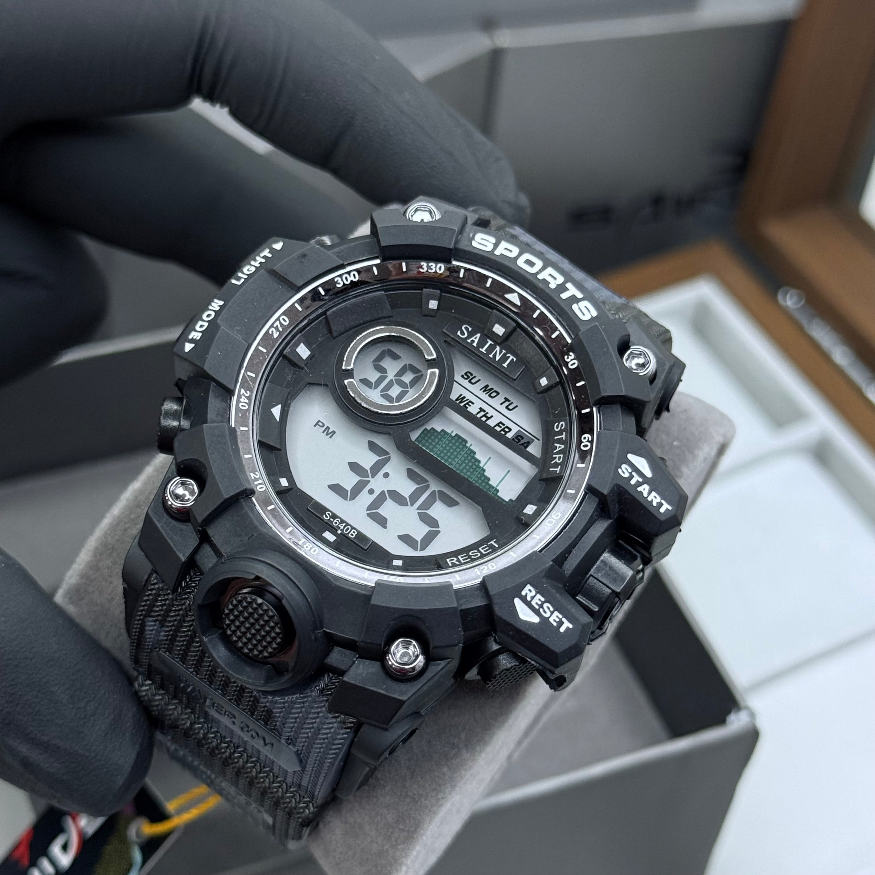 SAINT X G-SHOCK PARA SUMERGIBLE MILITAR HOMBRE REF S640B-GN