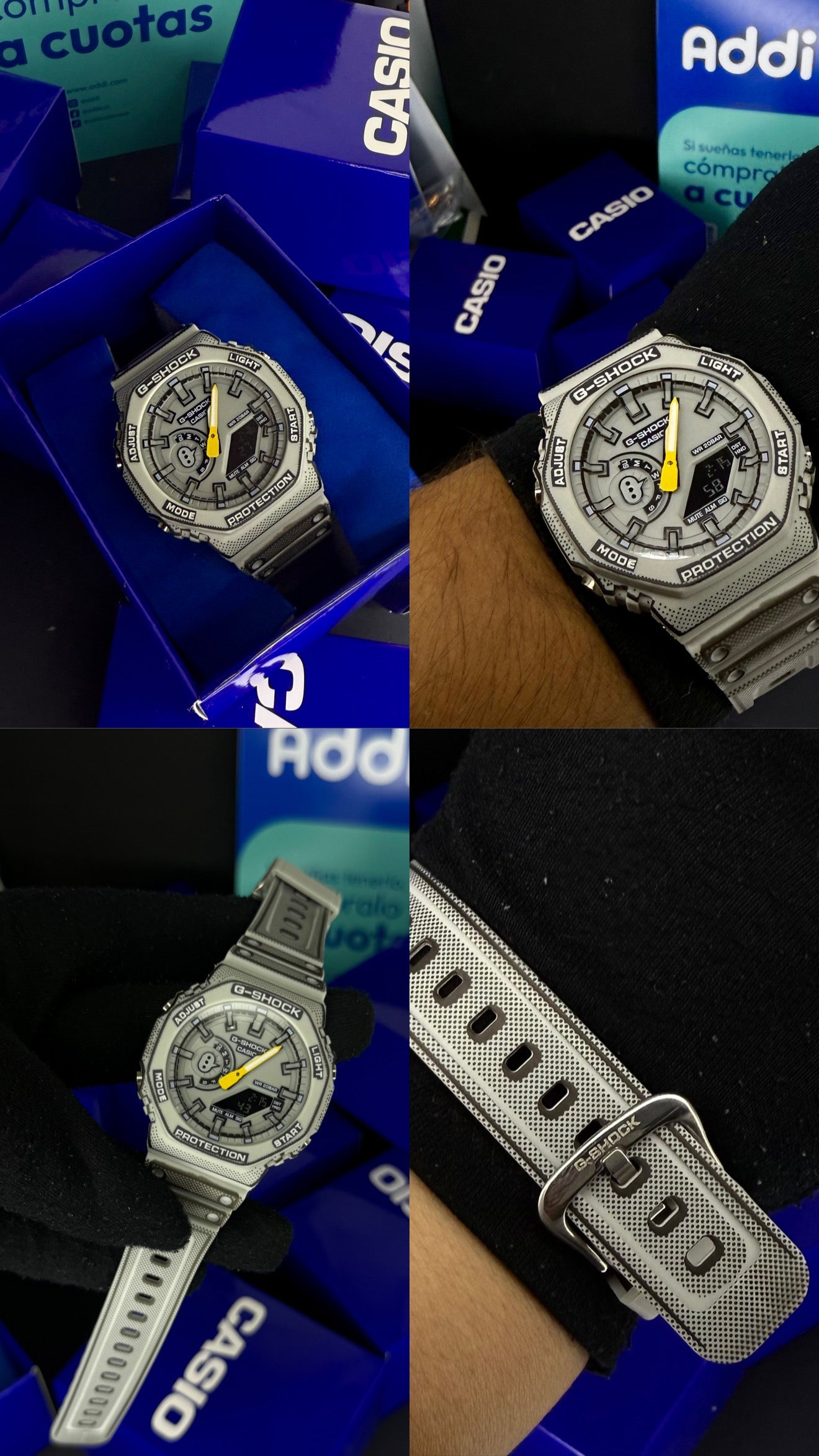 CASIO G-SHOCK PARA HOMBRE REF-GA2100-G