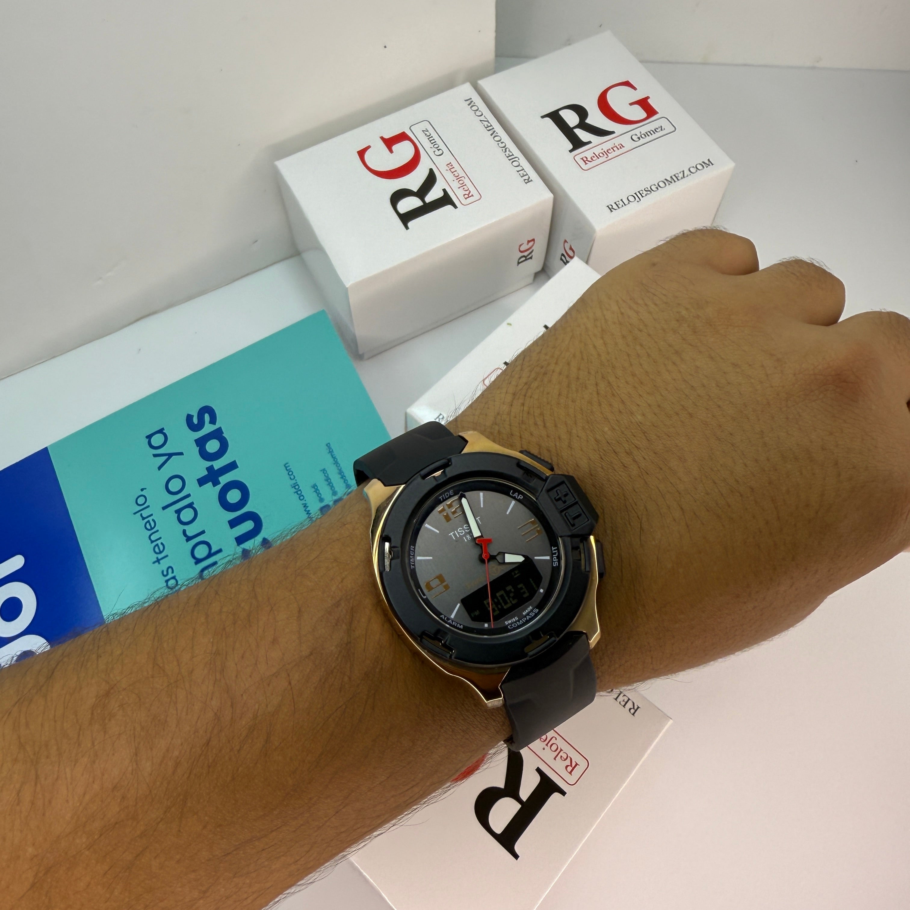 TISSOT DOBLE HORA T-RACE TOUCH  PARA HOMBRE REF-NOR