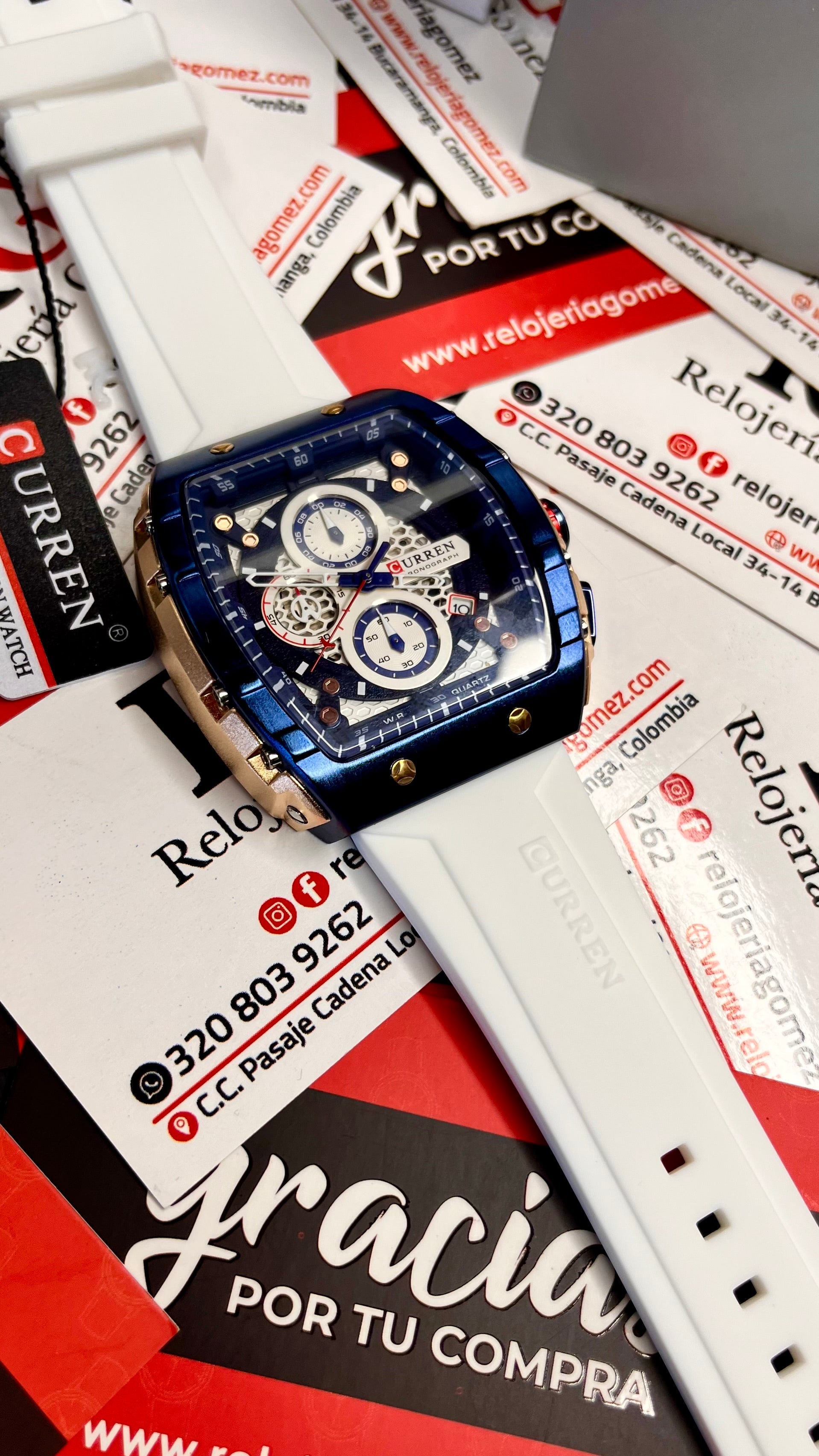 CURREN x RICHARD MILLER ORIGINAL PARA HOMBRE REF 8442-B