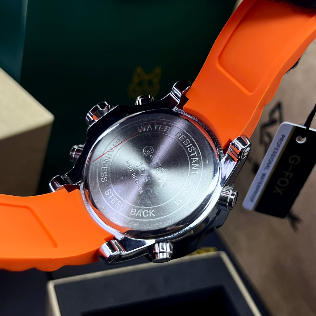 G FOX ORIGINAL DOBLE HORA POR INVICTA SUMERGIBLE PARA HOMBRE REF-1976G1-NN