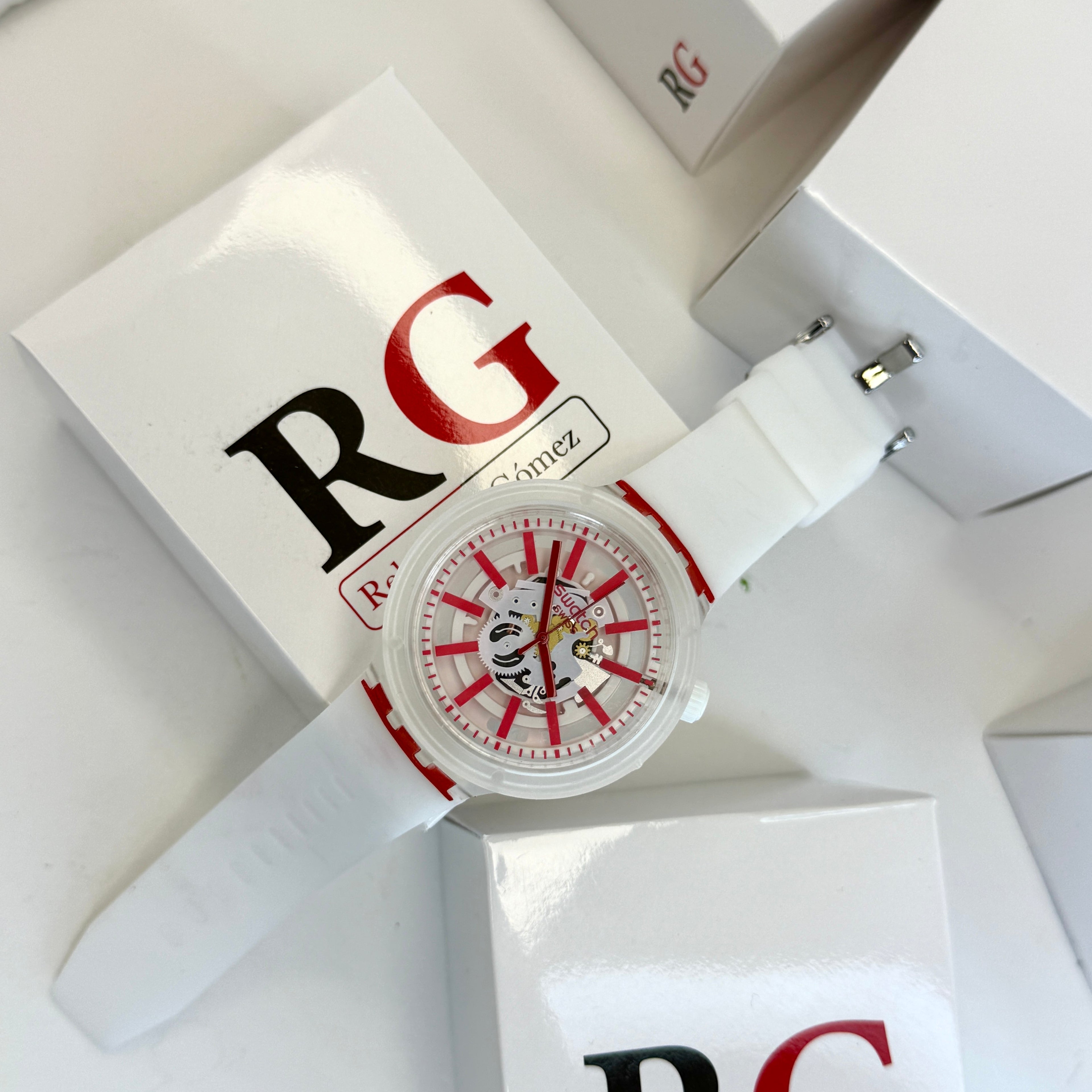 SWATCH TRANSPARENTE PARA HOMBRE REF-BR