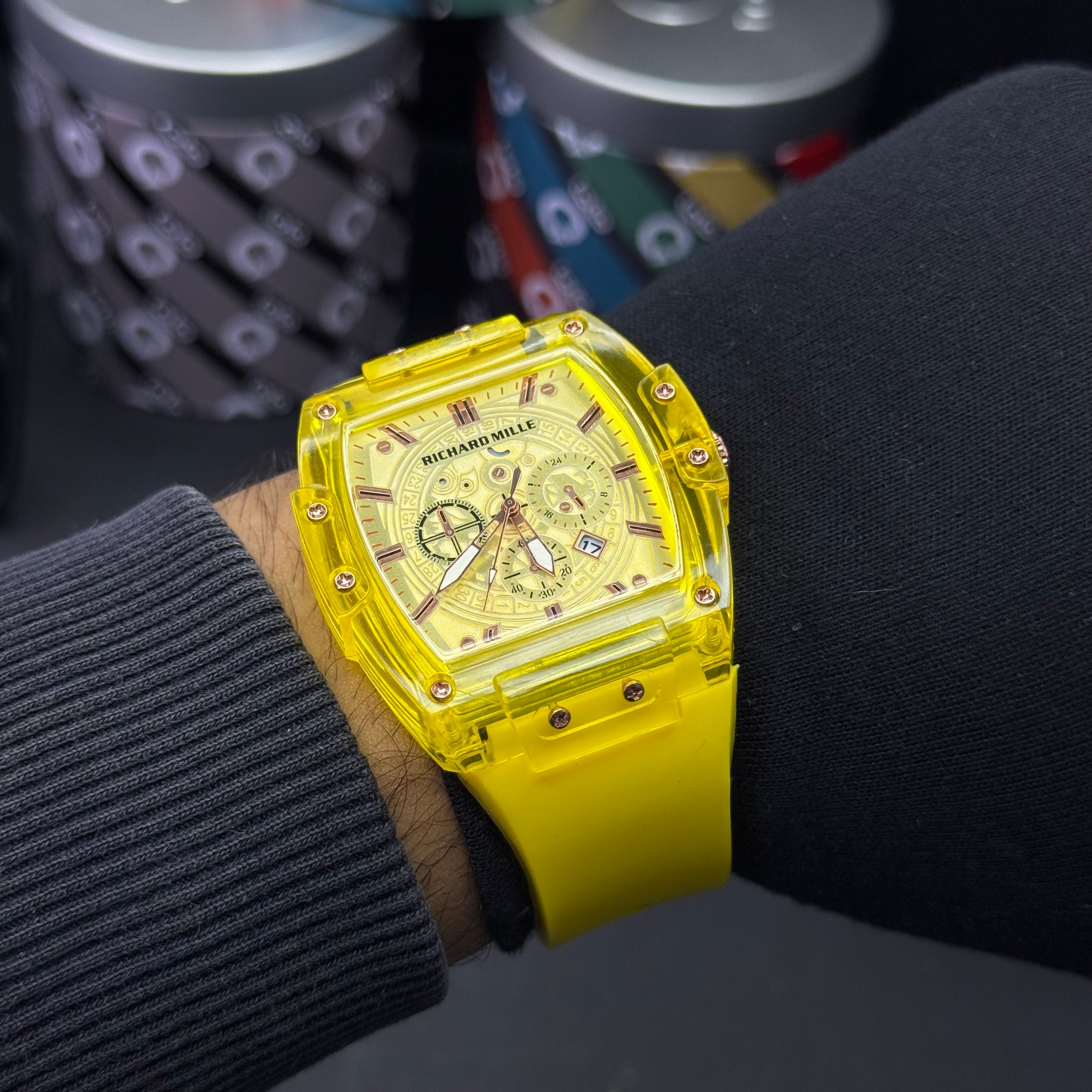 RICHARD MILLER EDICION  TRANSPARENTE PARA HOMBRE REF-A