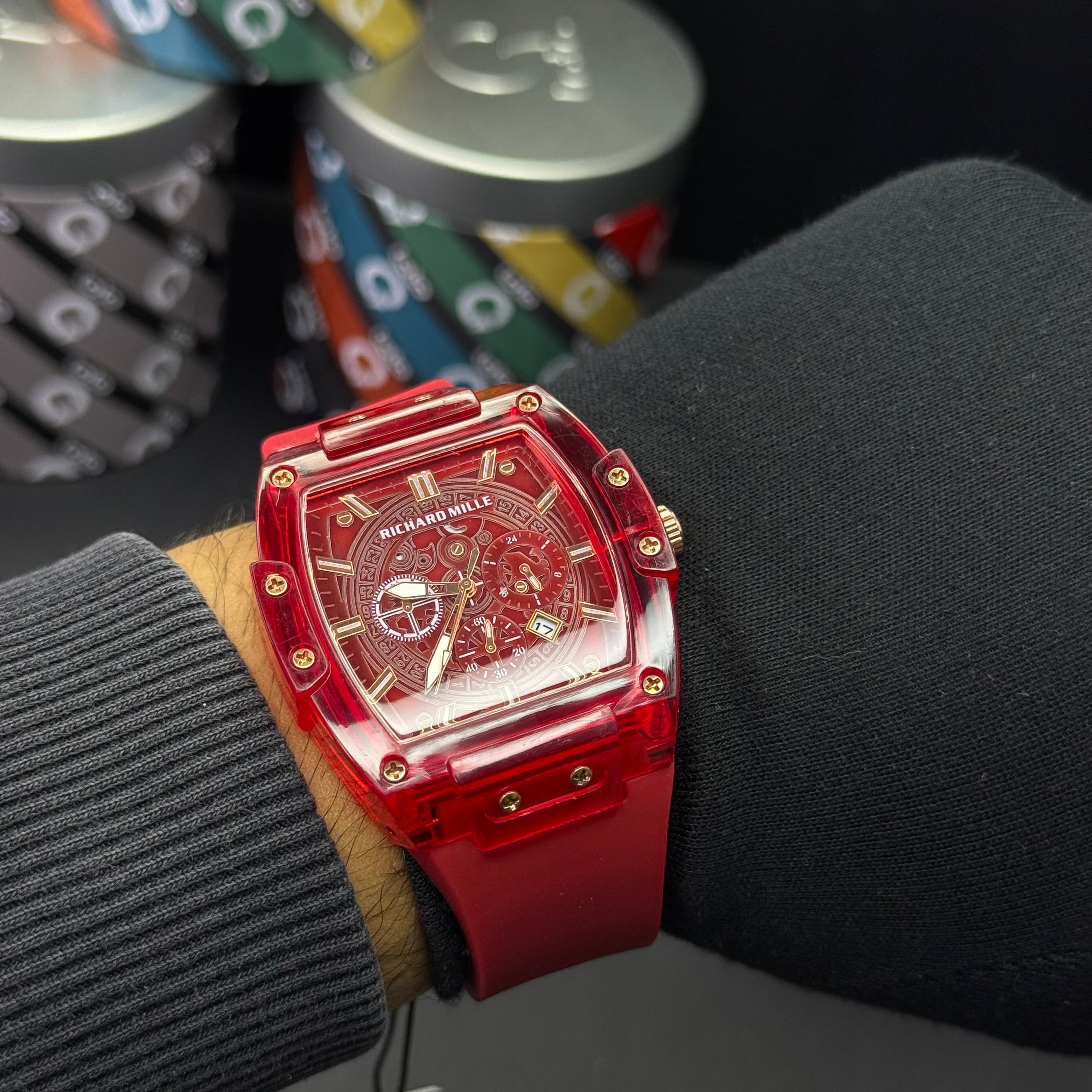 RICHARD MILLER EDICION  TRANSPARENTE PARA HOMBRE REF-R