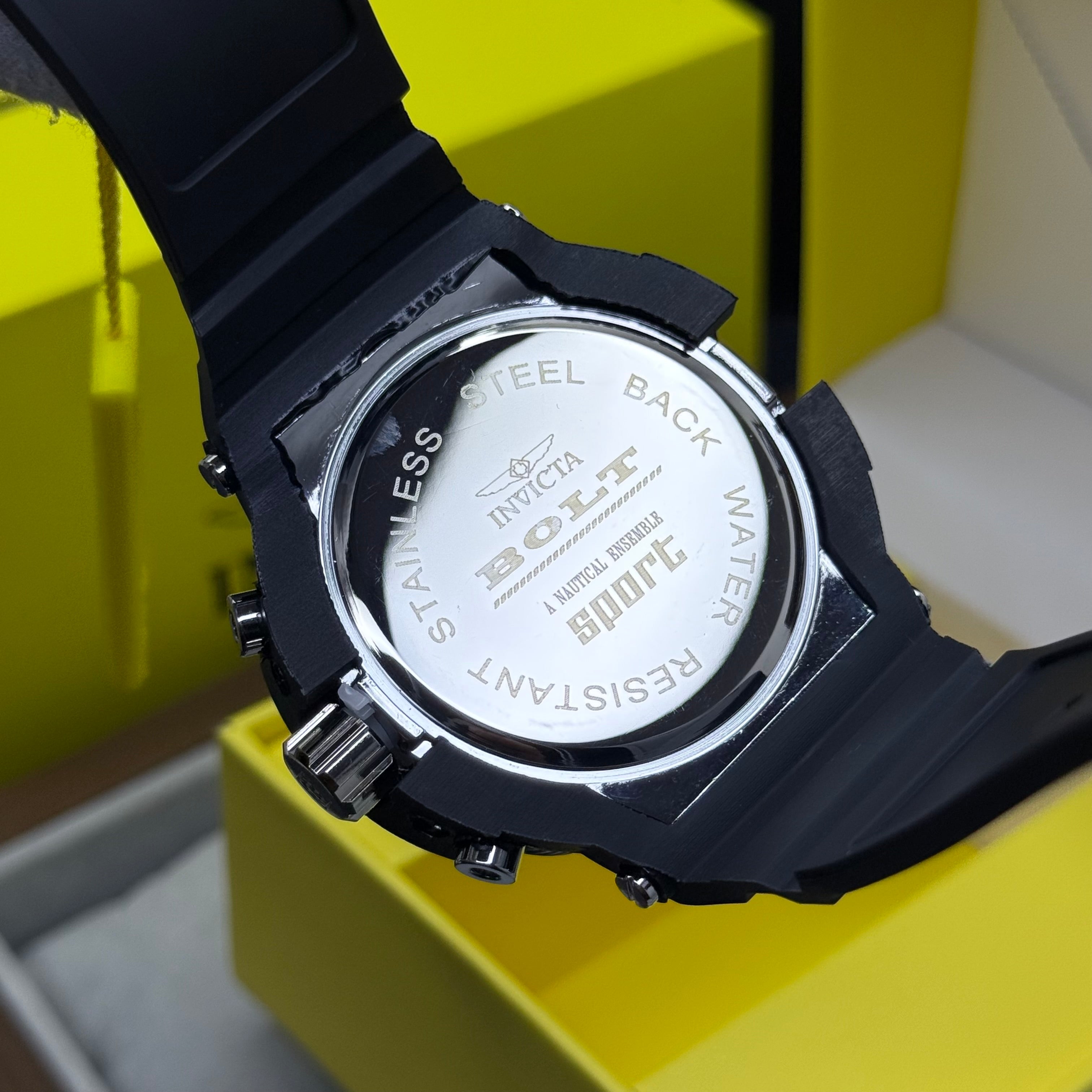 INVICTA BOLT SPORT PARA HOMBRE REF-40262 NPN