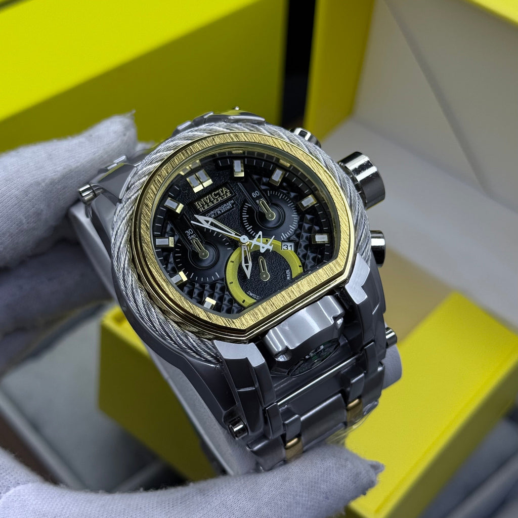 INVICTA BOLT ZEUS GUAYA ACERO PARA HOMBRE REF-BN